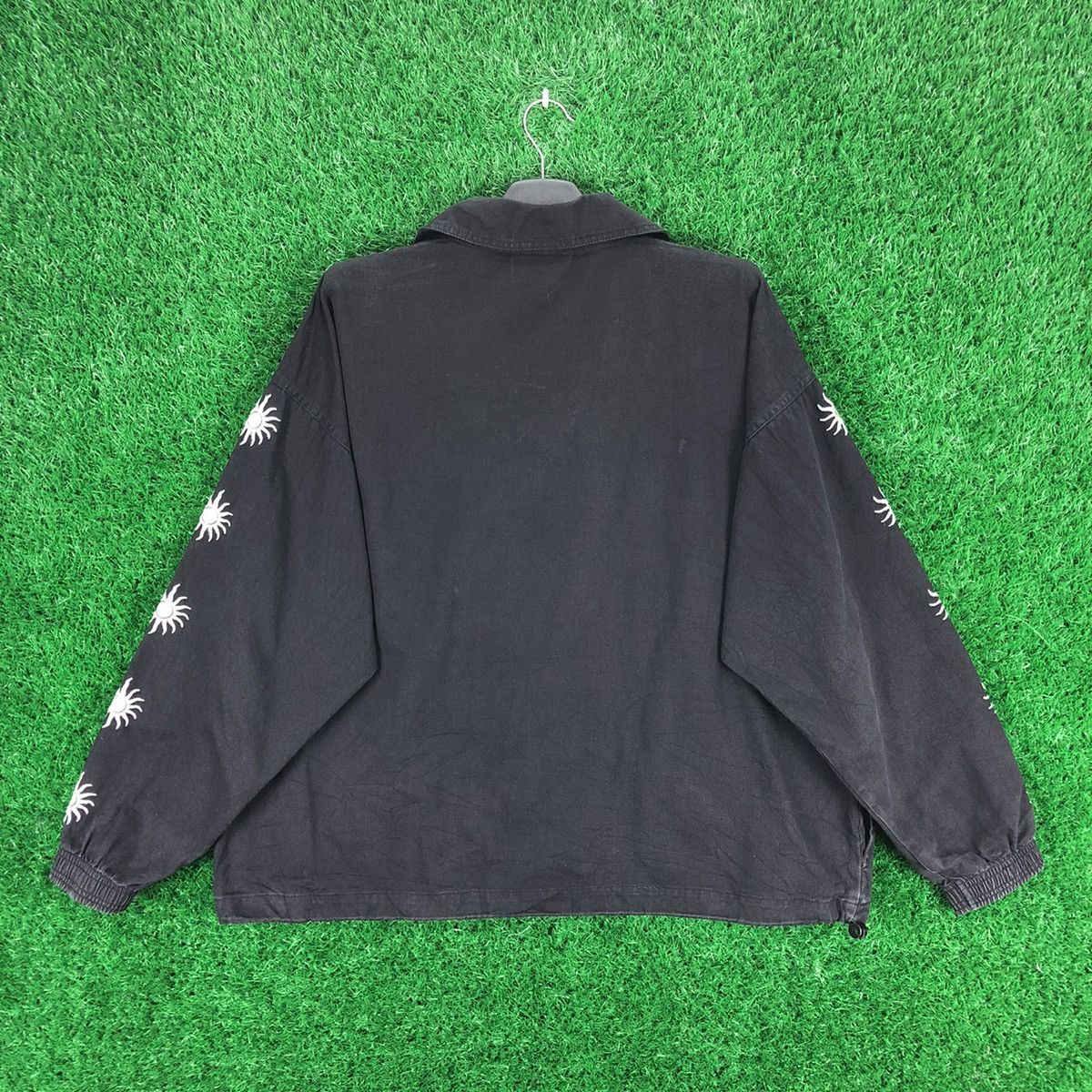 Japanese Brand Fourforty Embroidered Pullover Sweater Size US XL / EU 56 / 4 - 4 Thumbnail
