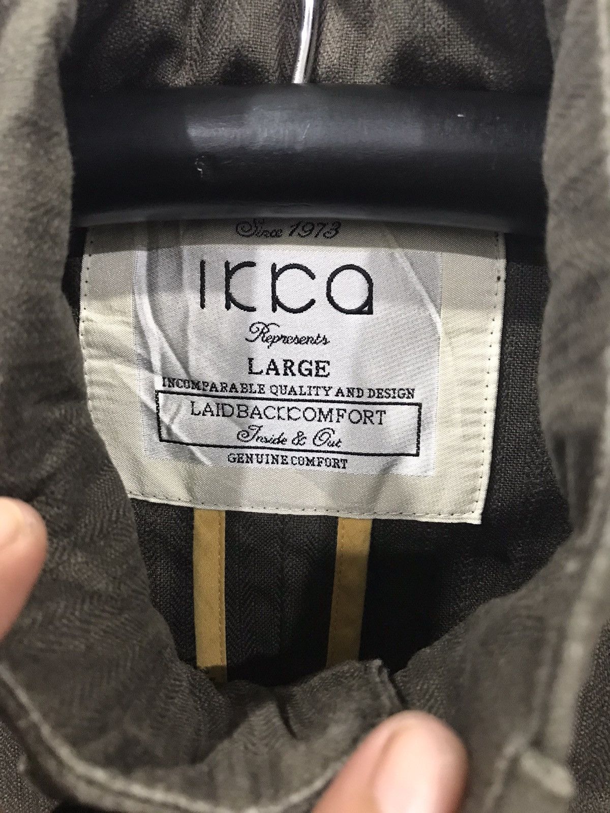 Japanese Brand IKKA Japan M65 Design HBT Fabric Multipockets Jacket Size US L / EU 52-54 / 3 - 9 Thumbnail