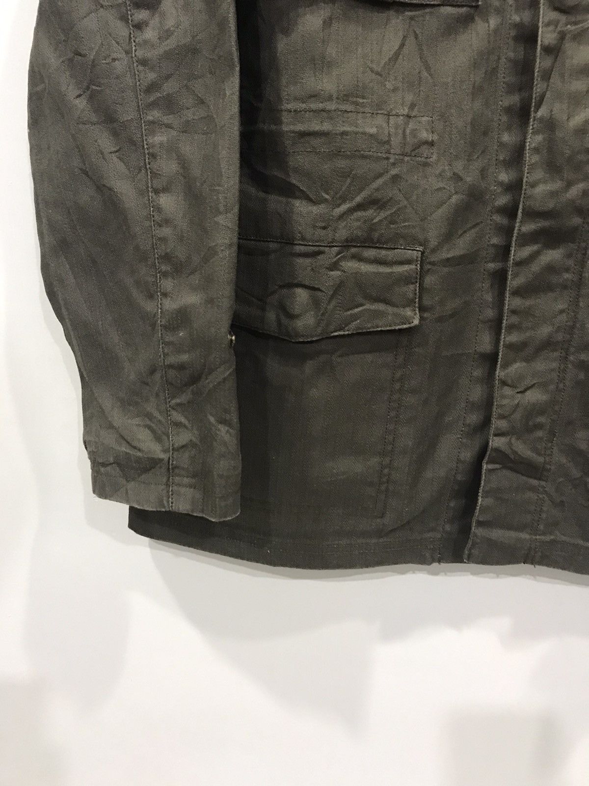 Japanese Brand IKKA Japan M65 Design HBT Fabric Multipockets Jacket Size US L / EU 52-54 / 3 - 8 Thumbnail