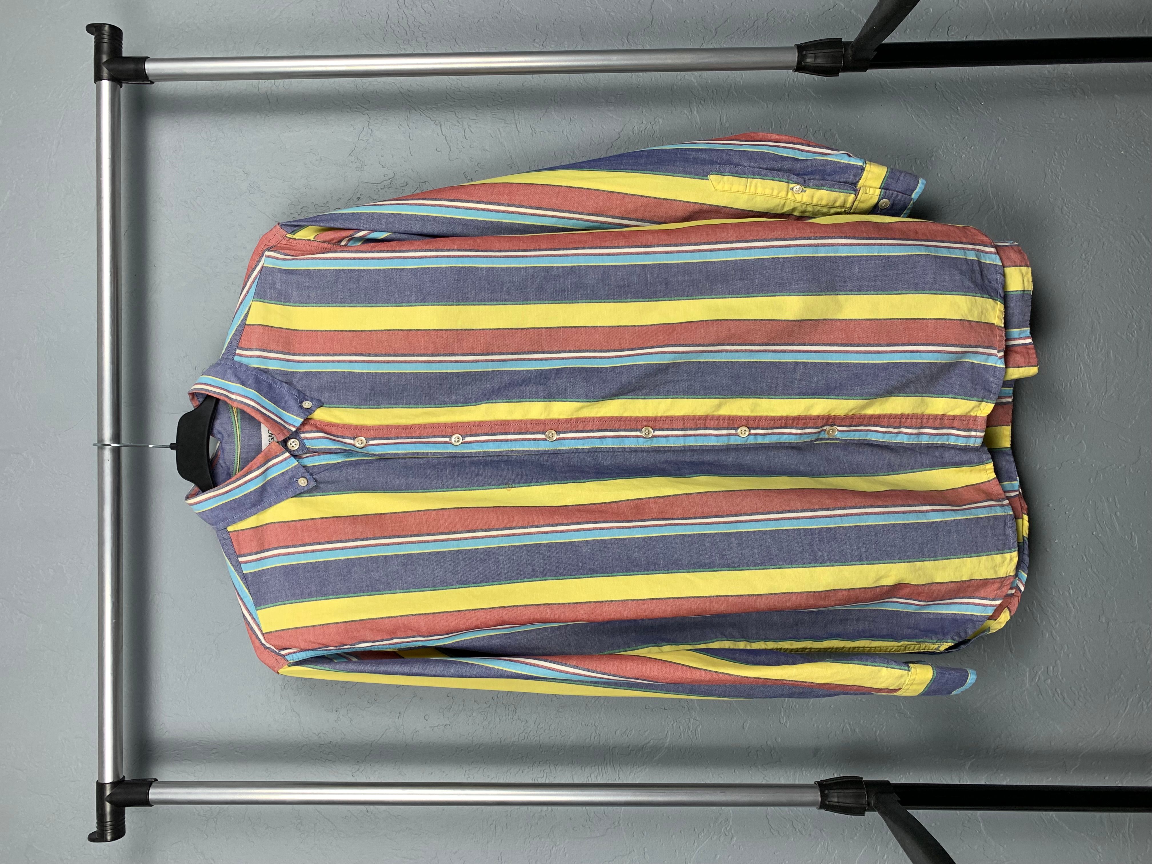 Pre-owned Our Legacy Mens Cotton Shirt (size Medium) In Multicolor
