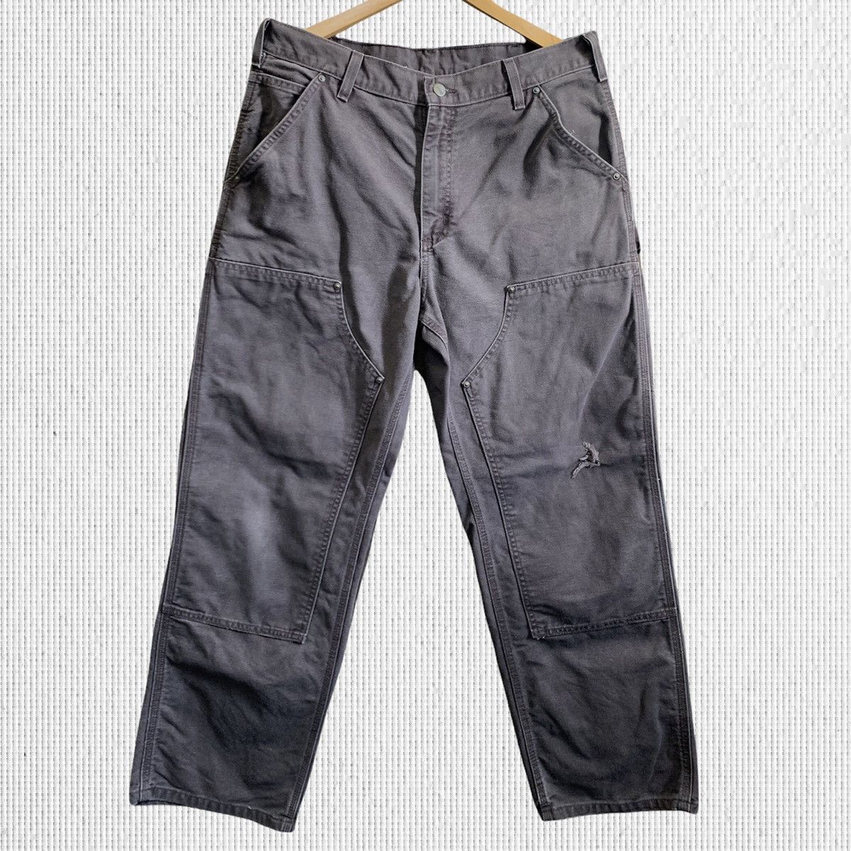 Carhartt Vintage Carhartt Double Knee Pants Size US 34 / EU 50 - 1 Thumbnail