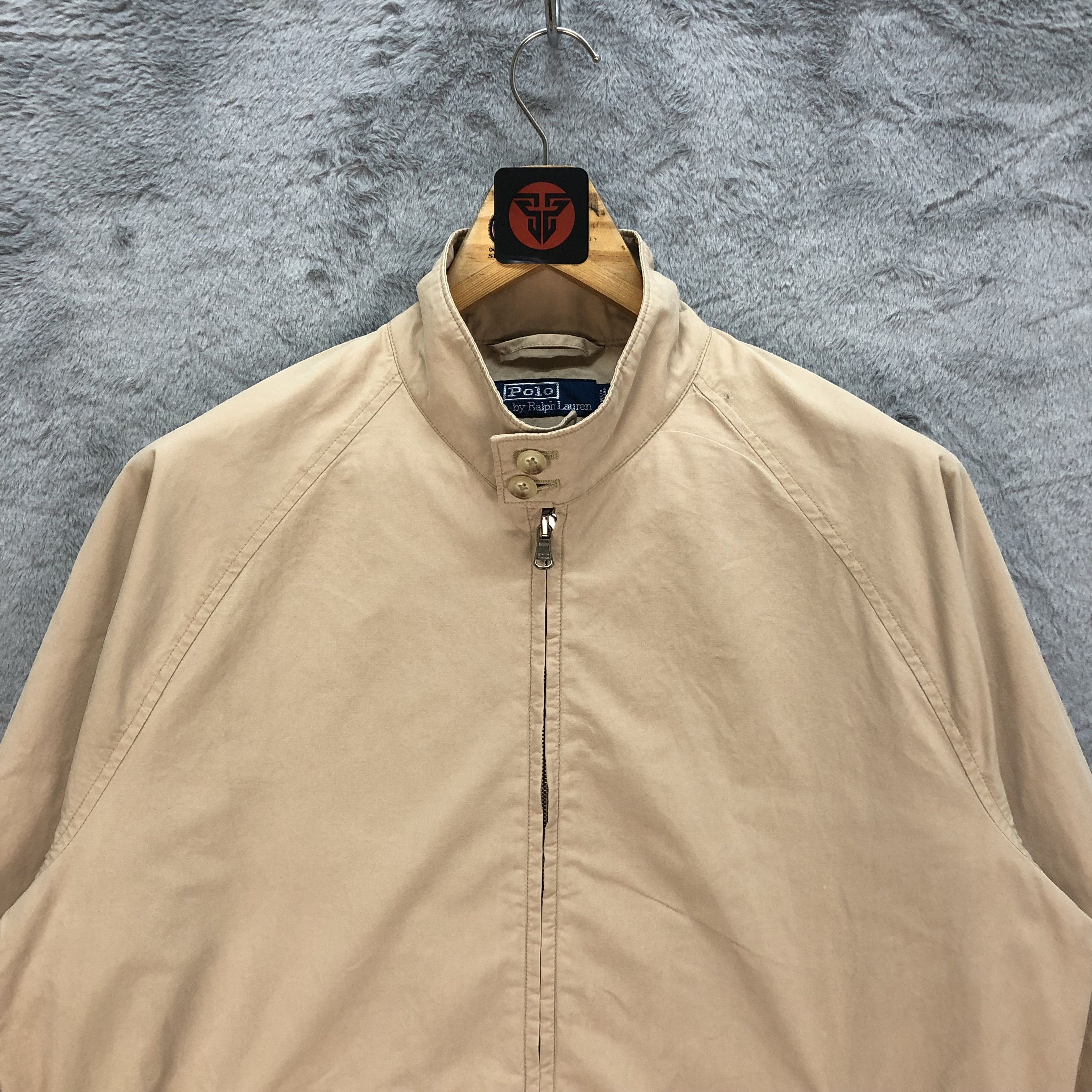Polo Ralph Lauren 90's POLO RALPH LAUREN BEIGE JACKET #6165-51 Size US L / EU 52-54 / 3 - 2 Thumbnail