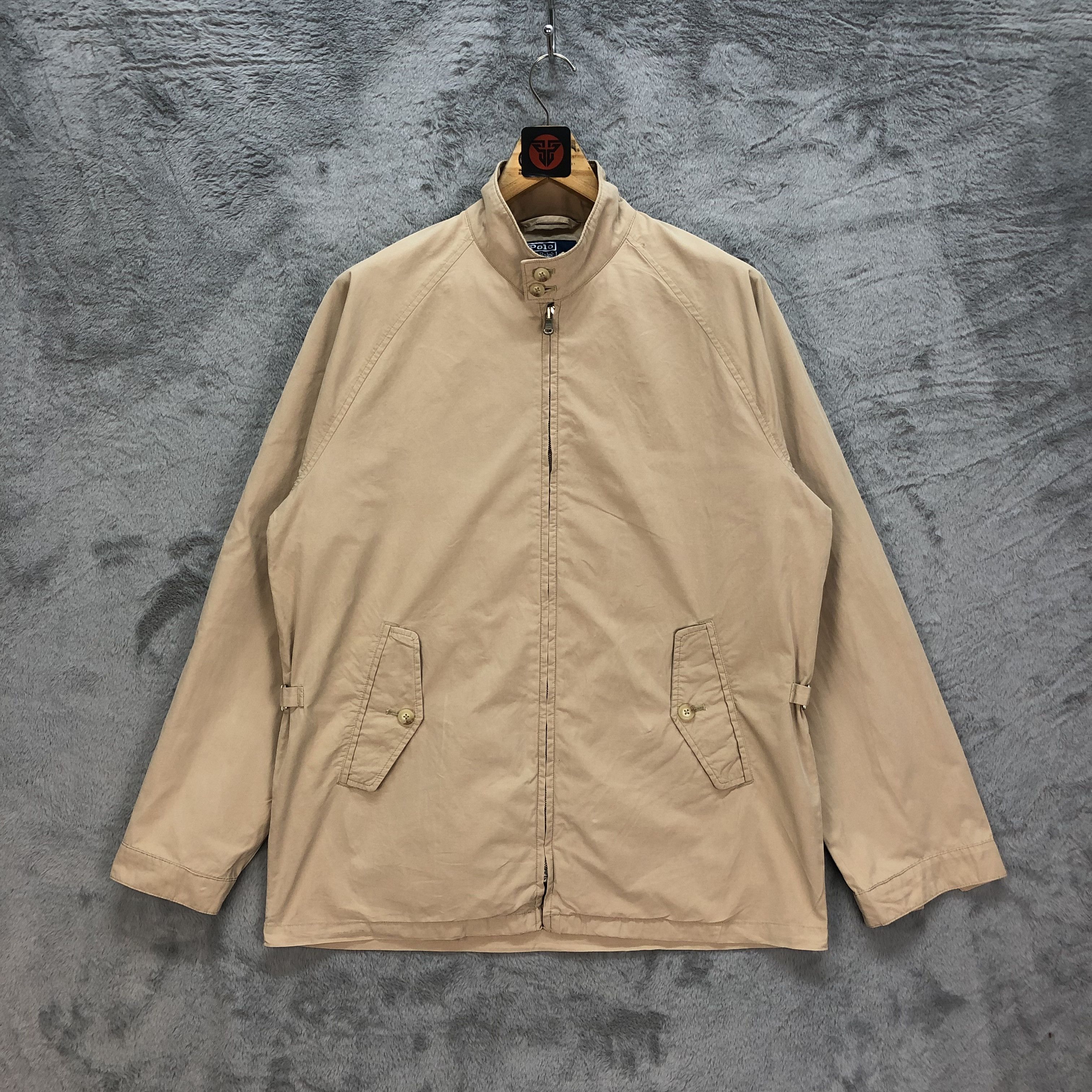 Polo Ralph Lauren 90's POLO RALPH LAUREN BEIGE JACKET #6165-51 Size US L / EU 52-54 / 3 - 1 Thumbnail