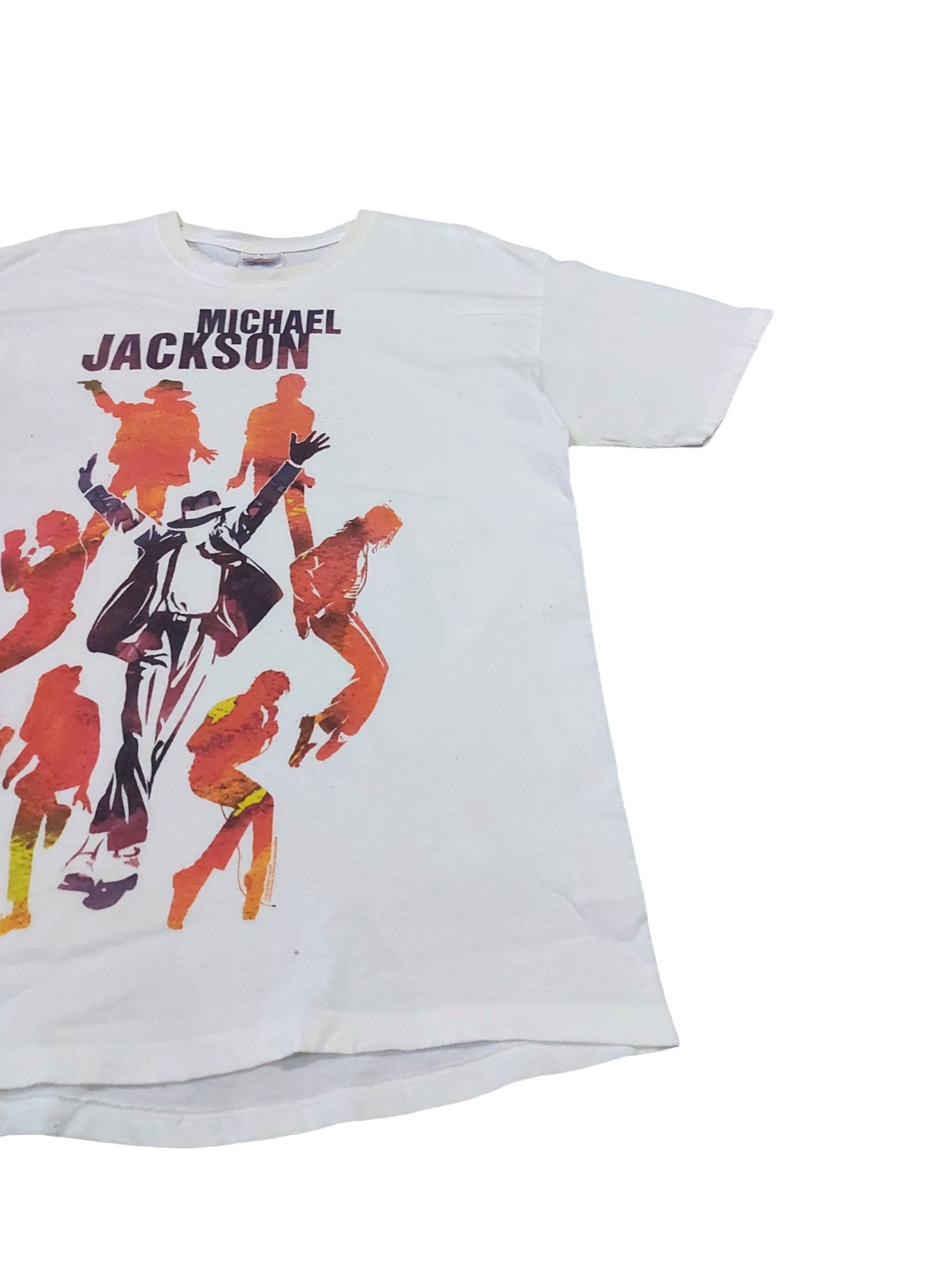 Band Tees × Hanes × Michael Jackson RARE! VTG Y2K MICHAEL JACKSON KING OF POP Size US L / EU 52-54 / 3 - 2 Thumbnail