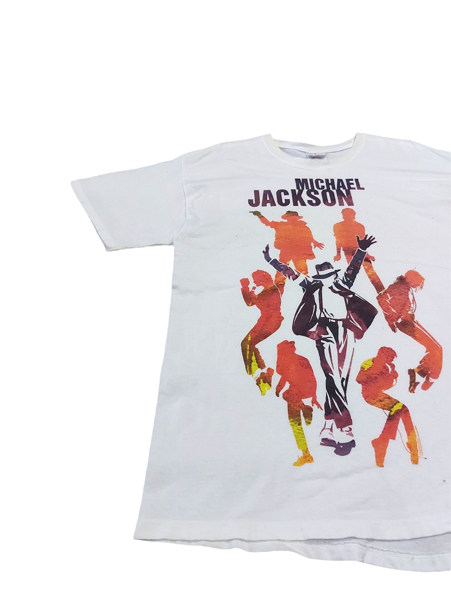 Band Tees × Hanes × Michael Jackson RARE! VTG Y2K MICHAEL JACKSON KING OF POP Size US L / EU 52-54 / 3 - 3 Thumbnail