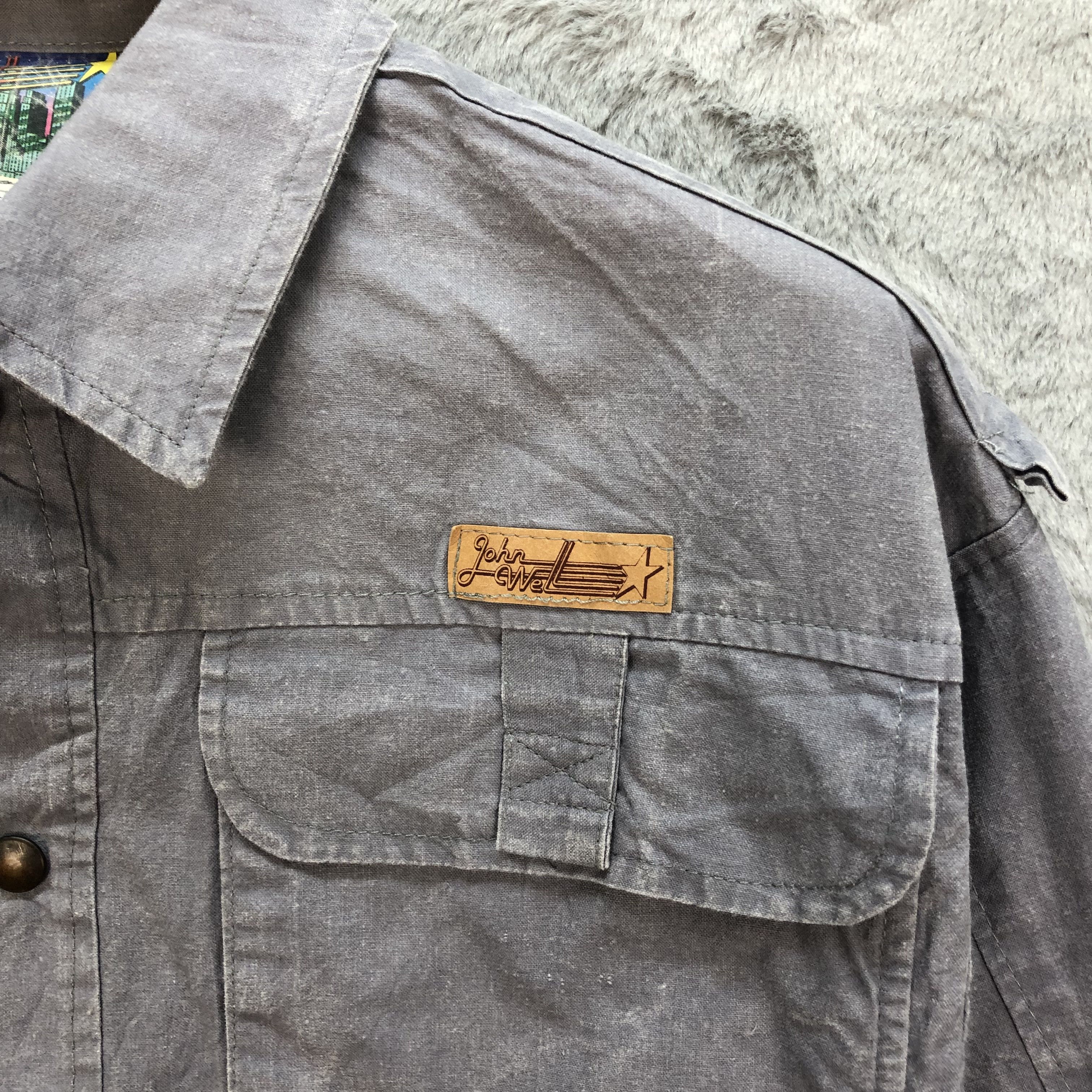 Vintage VINTAGE 90's JOHN WELL WOKR CASUAL JACKET #6172-51 Size US M / EU 48-50 / 2 - 3 Thumbnail