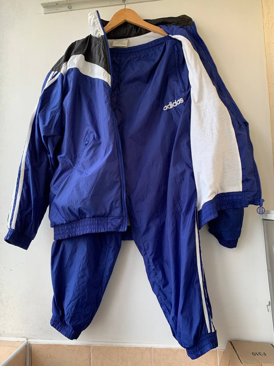 Adidas × Vintage Sport Suit Tracksuit Adidas Vintage 80-90x Size L-XL Size US L / EU 52-54 / 3 - 2 Thumbnail