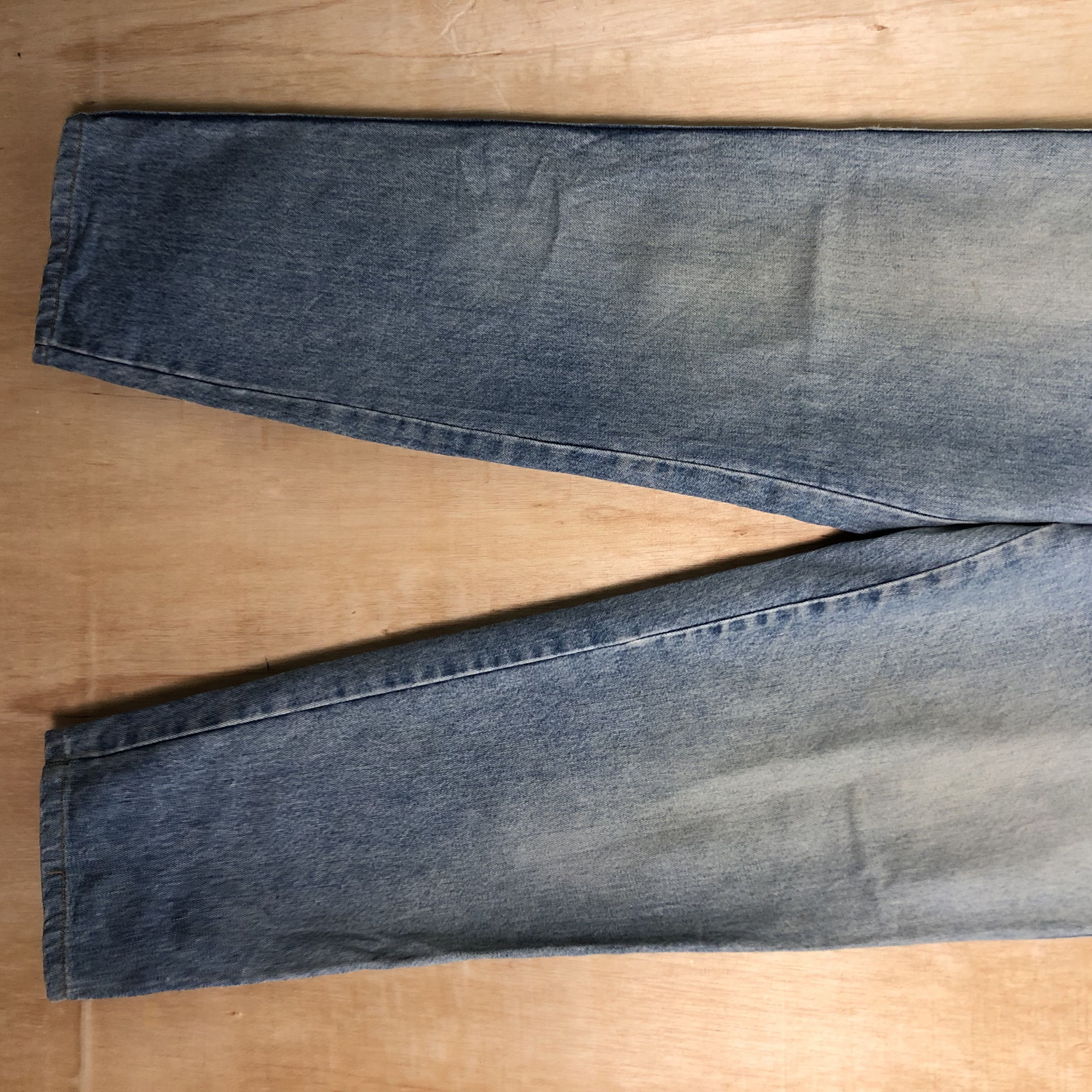 Levi's DLL 636 Levis Vintage big E Blue Denim #c008 Size US 32 / EU 48 - 3 Thumbnail