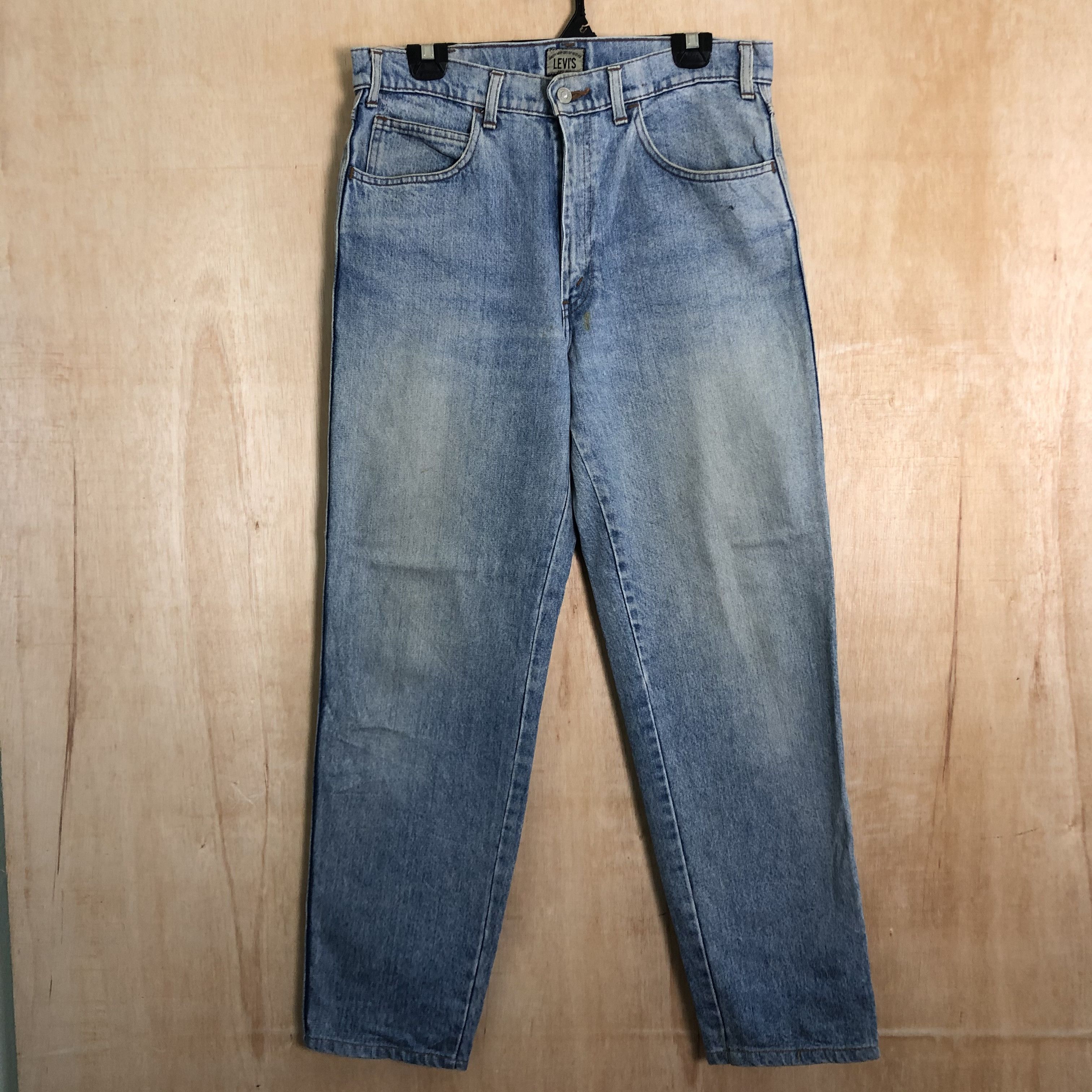 Levi's DLL 636 Levis Vintage big E Blue Denim #c008 Size US 32 / EU 48 - 1 Thumbnail