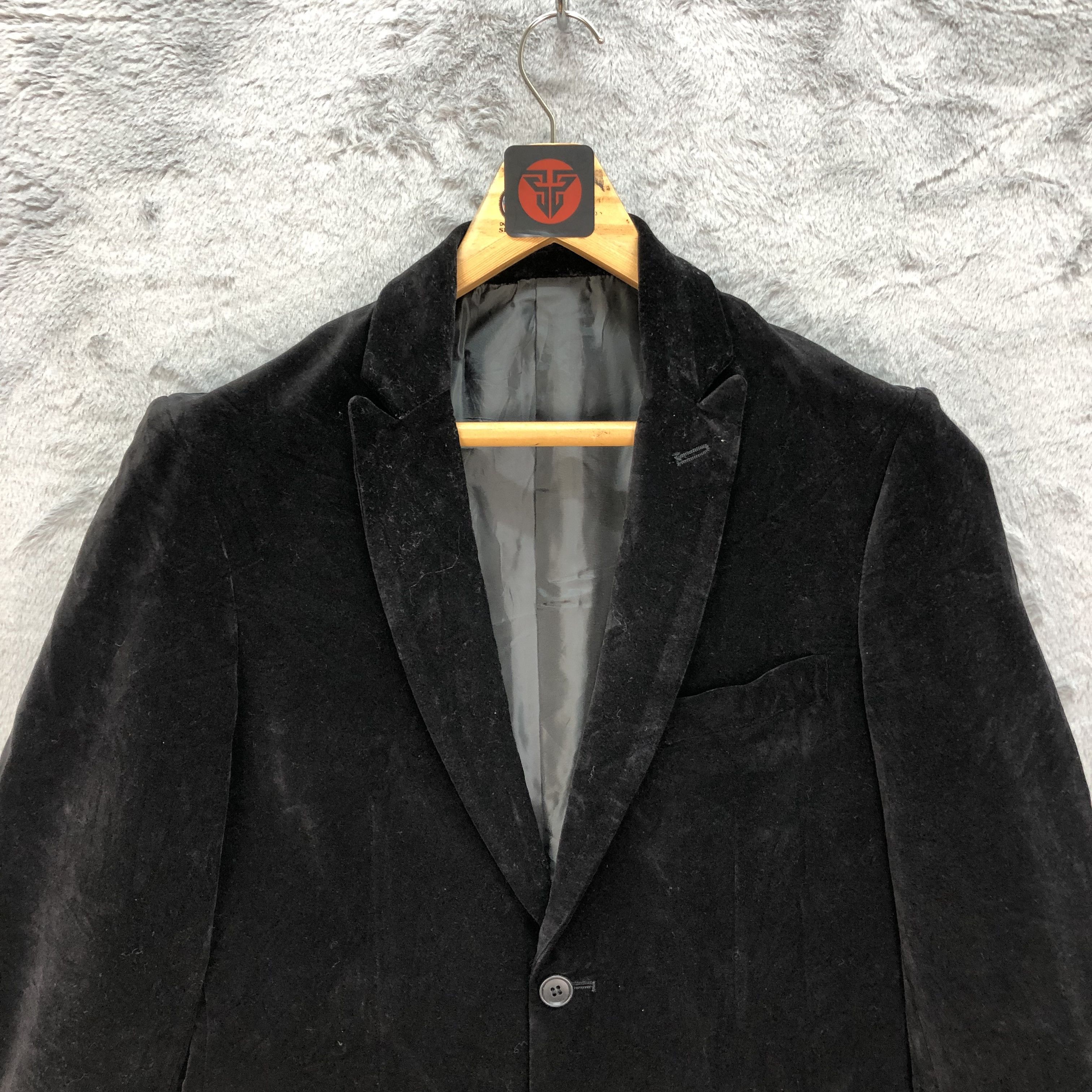 PPFM PPFM VELVET CASUAL JACKET #6181-52 Size US M / EU 48-50 / 2 - 2 Thumbnail