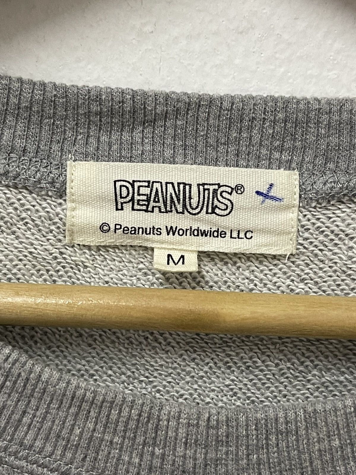 Peanuts × Vintage Vintage Peanuts Big Logo Embroidery Sweatshirt Size US M / EU 48-50 / 2 - 6 Thumbnail