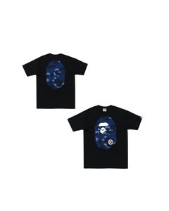 Bape Camo Big Ape Head T Shirt Black | Grailed