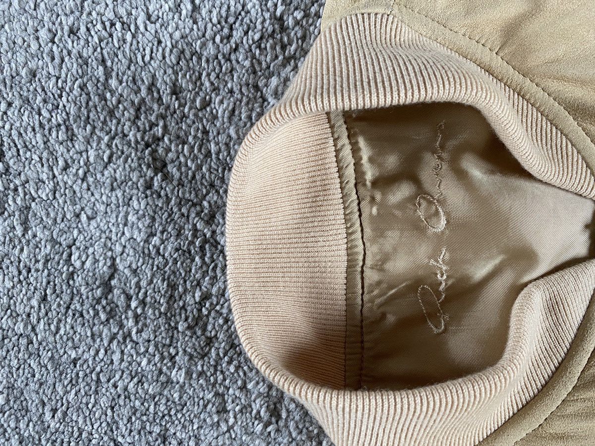 Rick Owens Rick Owens Cropped Leather Bomber Blistered Velour LNB Size US S / EU 44-46 / 1 - 3 Thumbnail