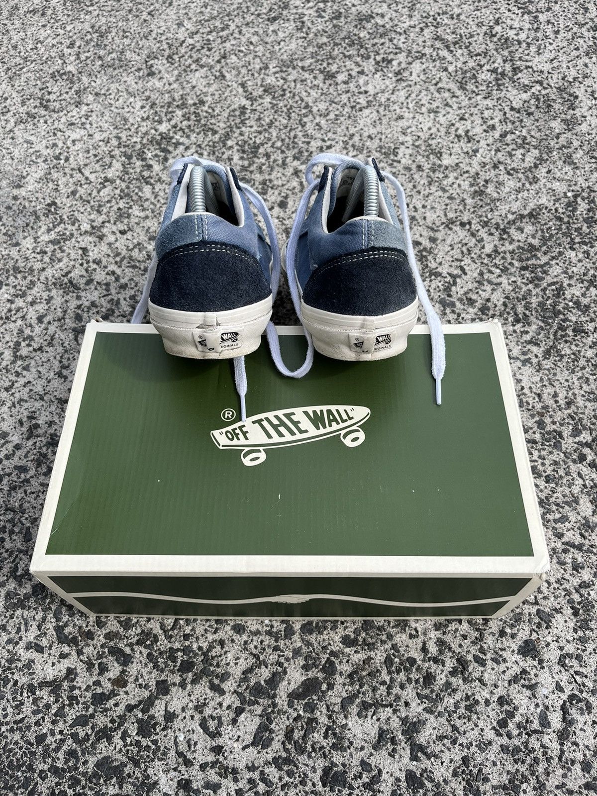 Notre × Vans Og Old Skool Lx Blue/Marshmellow Size US 9 / EU 42 - 4 Thumbnail
