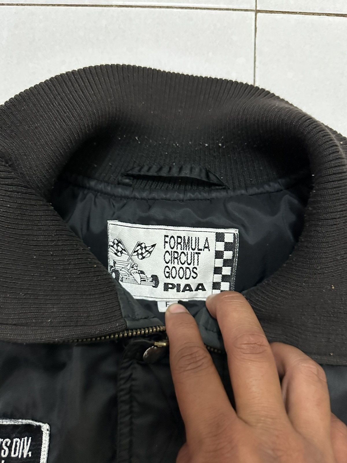 Japanese Brand 90’s Distress PIAA Motorsport Bomber Jacket Size US L / EU 52-54 / 3 - 11 Thumbnail