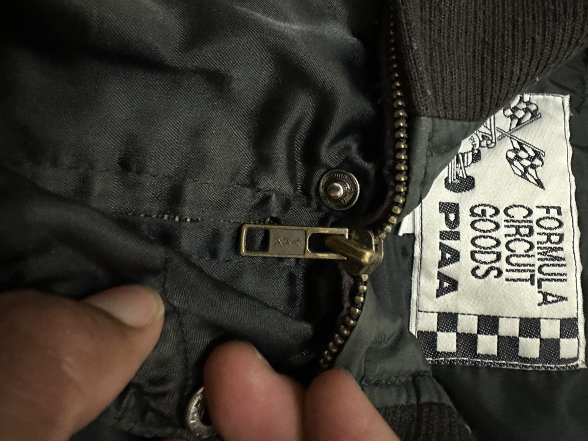 Japanese Brand 90’s Distress PIAA Motorsport Bomber Jacket Size US L / EU 52-54 / 3 - 12 Thumbnail