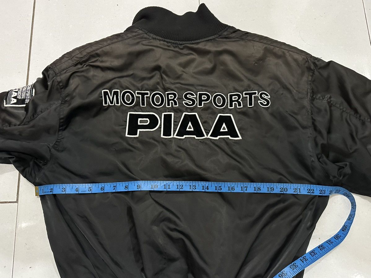 Japanese Brand 90’s Distress PIAA Motorsport Bomber Jacket Size US L / EU 52-54 / 3 - 14 Thumbnail