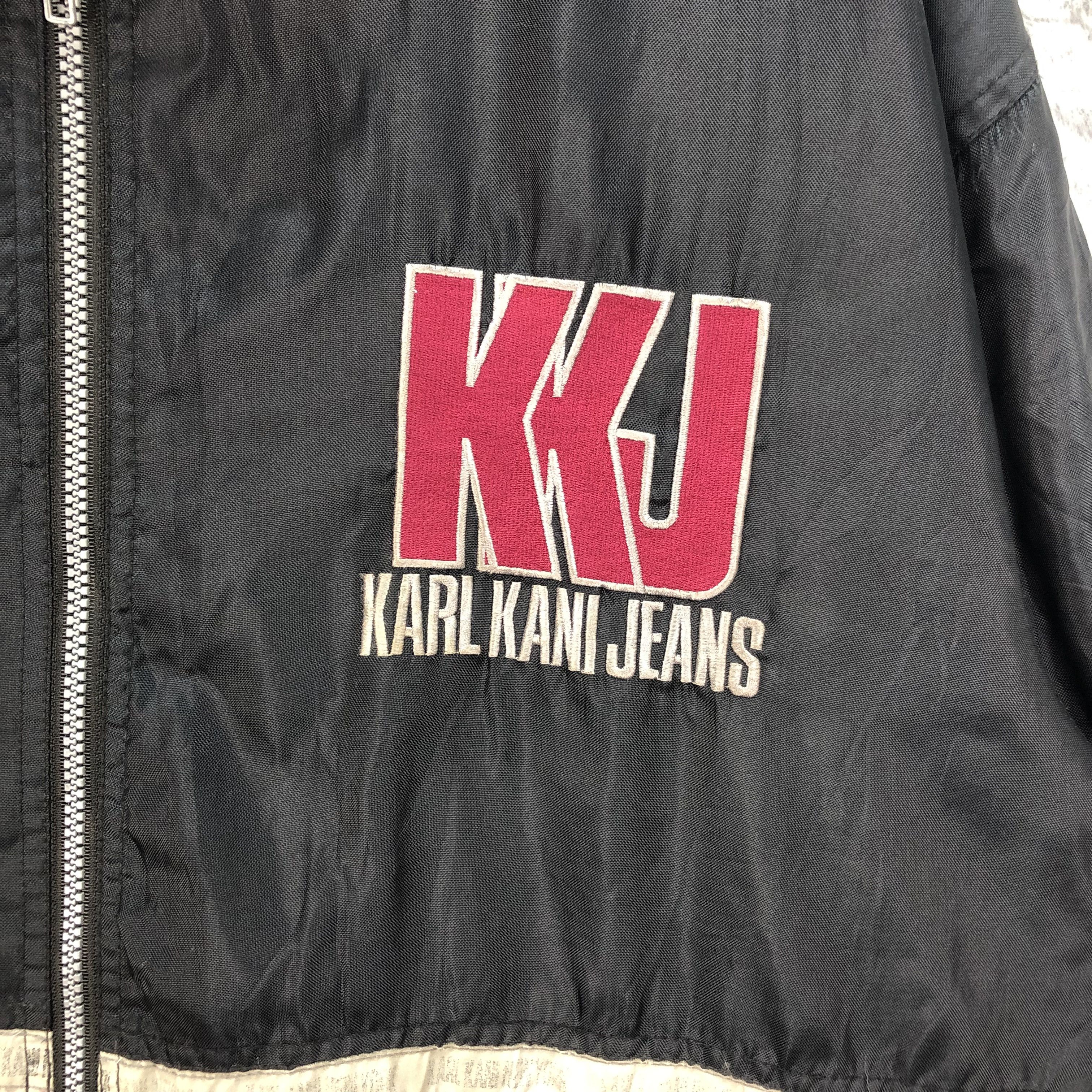 Karl Kani Vintage 90's Karl Kani Jeans Back Big Logo Jacket #4633-161 Size US M / EU 48-50 / 2 - 3 Thumbnail