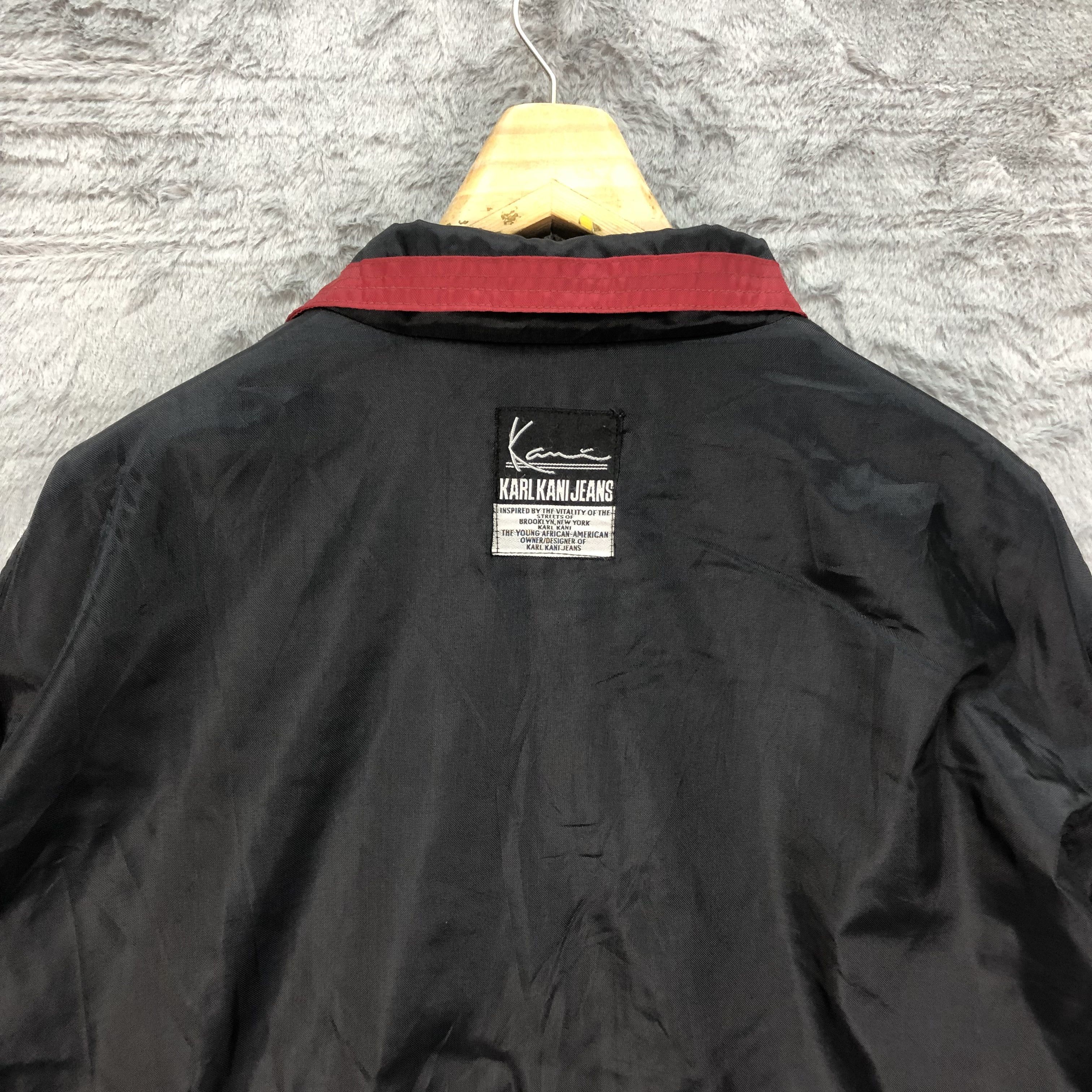 Karl Kani Vintage 90's Karl Kani Jeans Back Big Logo Jacket #4633-161 Size US M / EU 48-50 / 2 - 13 Thumbnail