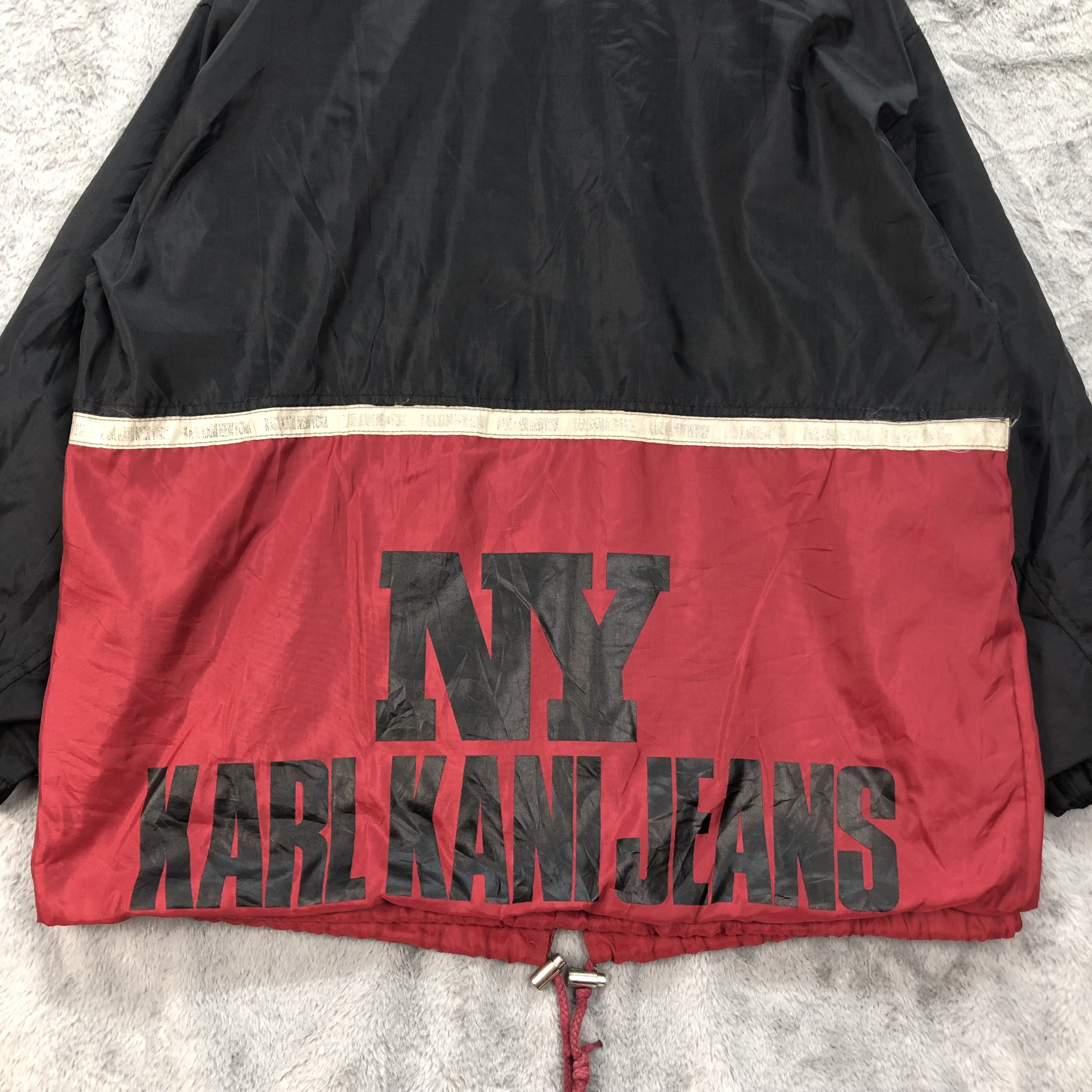 Karl Kani Vintage 90's Karl Kani Jeans Back Big Logo Jacket #4633-161 Size US M / EU 48-50 / 2 - 15 Thumbnail