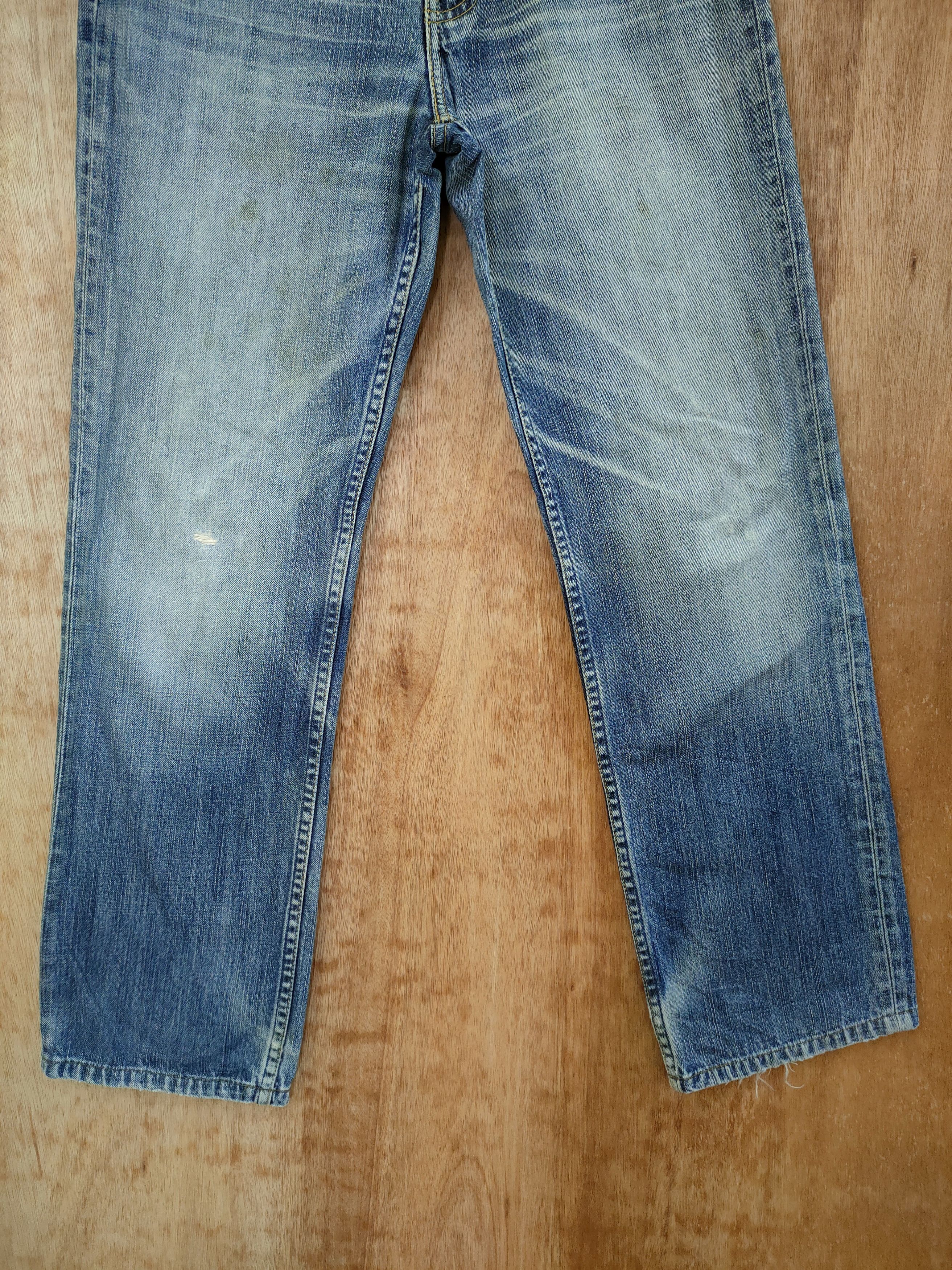 Levi's 502 levis distressed denim vintage pants #46-818 Size US 30 / EU 46 - 2 Thumbnail