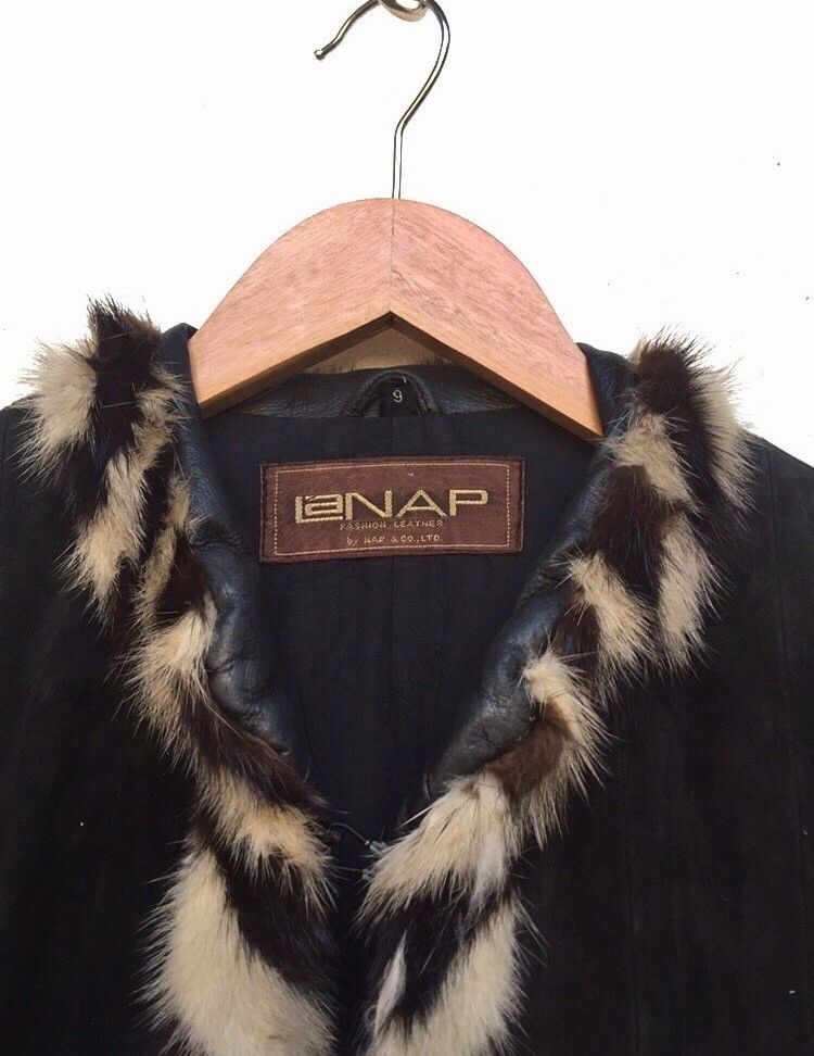 Designer × Japanese Brand 🔥Lanap Leather Jacket Size L / US 10 / IT 46 - 3 Thumbnail