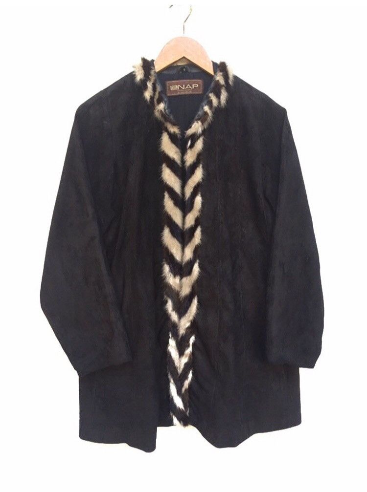 Designer × Japanese Brand 🔥Lanap Leather Jacket Size L / US 10 / IT 46 - 1 Thumbnail