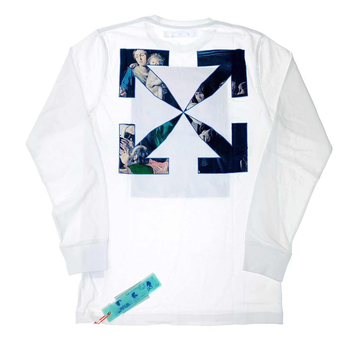 Off-White Off-White Caravaggio Painting Long Sleeve T Shirt Size US S / EU 44-46 / 1 - 3 Thumbnail