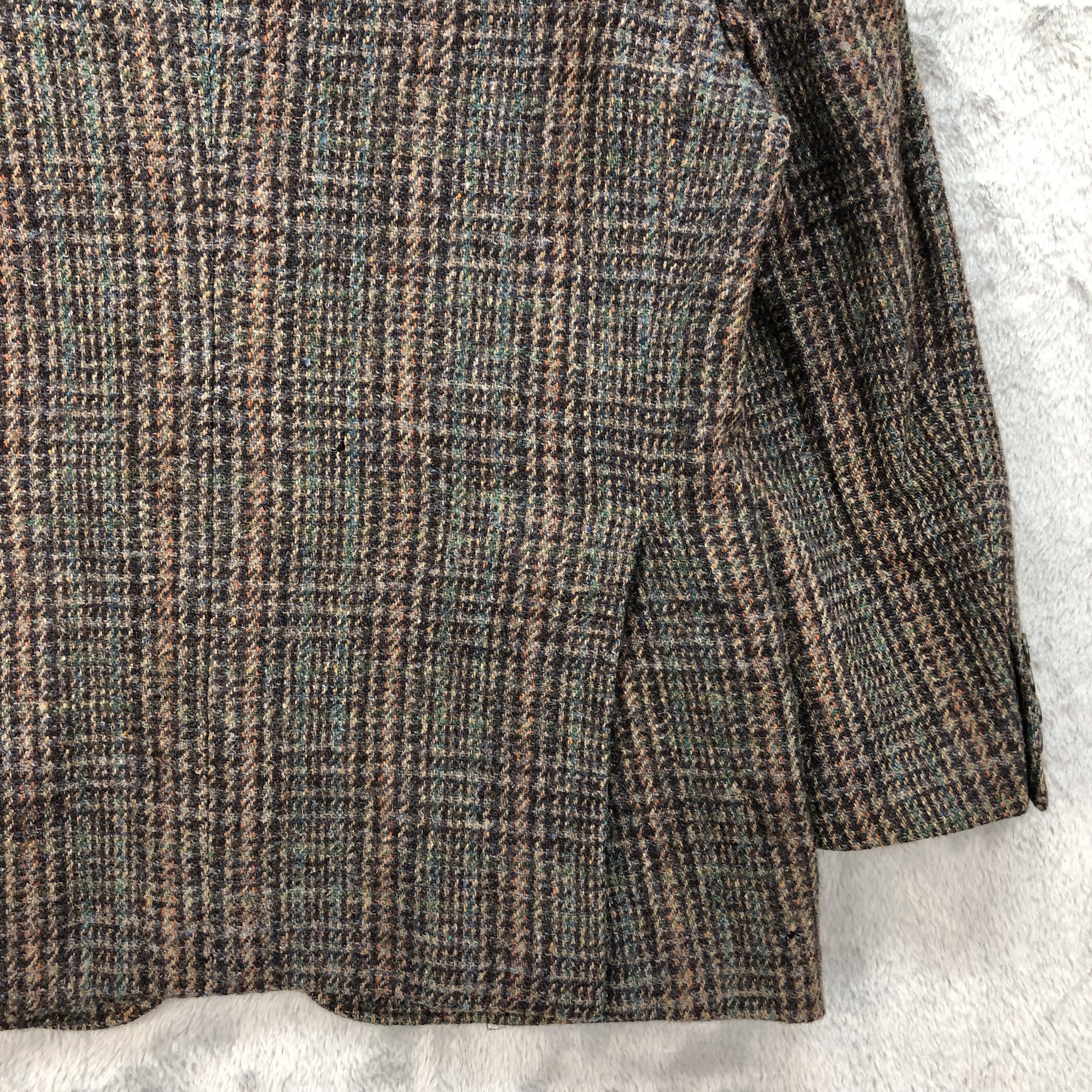 Harris Tweed BASKIN CLASSIC COLLECTION HARRIS TWEED WOOL BLAZERS #4990-35 Size 42R - 13 Thumbnail