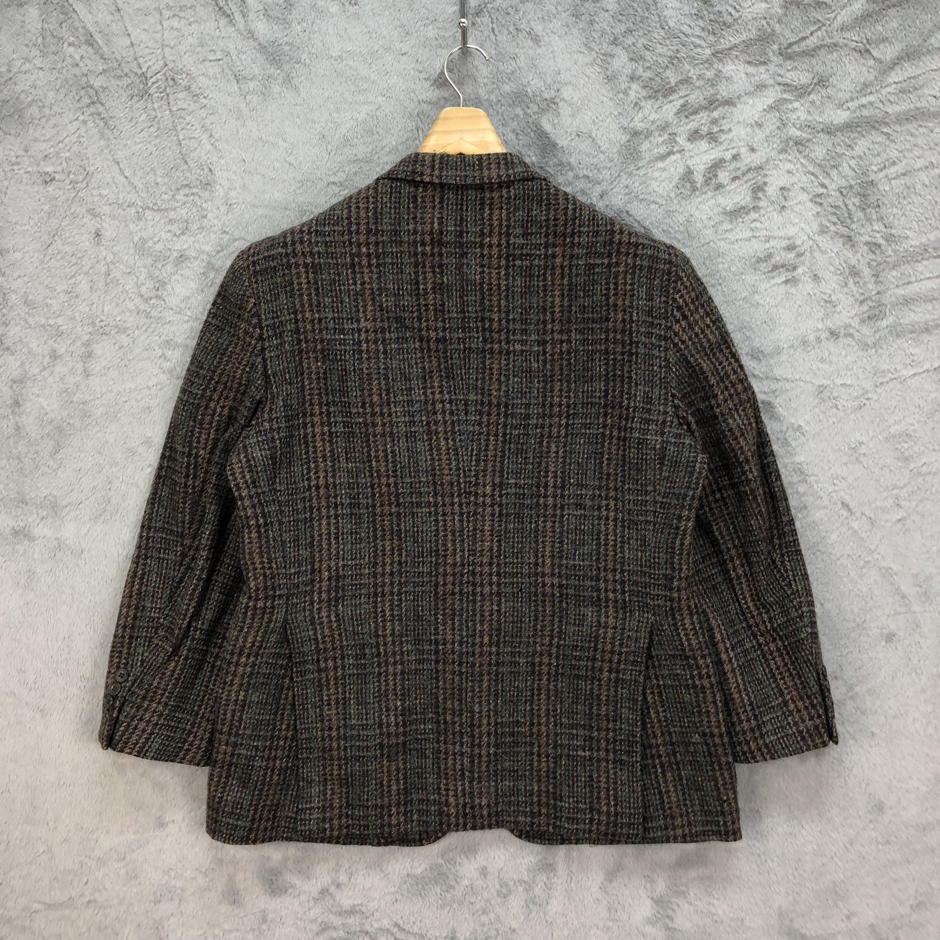 Harris Tweed BASKIN CLASSIC COLLECTION HARRIS TWEED WOOL BLAZERS #4990-35 Size 42R - 12 Thumbnail