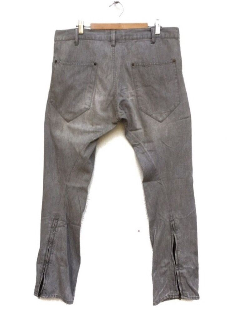 Vintage 🔥Vintage Michel Klein Long Zipper Jeans Size US 35 - 2 Thumbnail