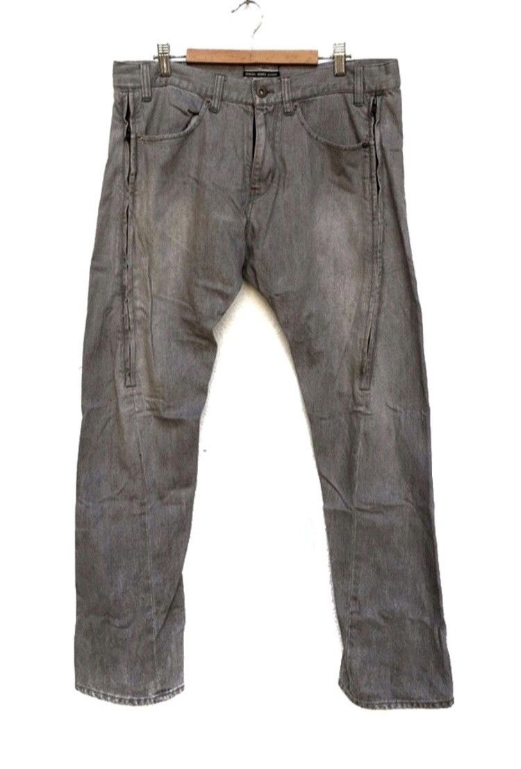 Vintage 🔥Vintage Michel Klein Long Zipper Jeans Size US 35 - 1 Thumbnail
