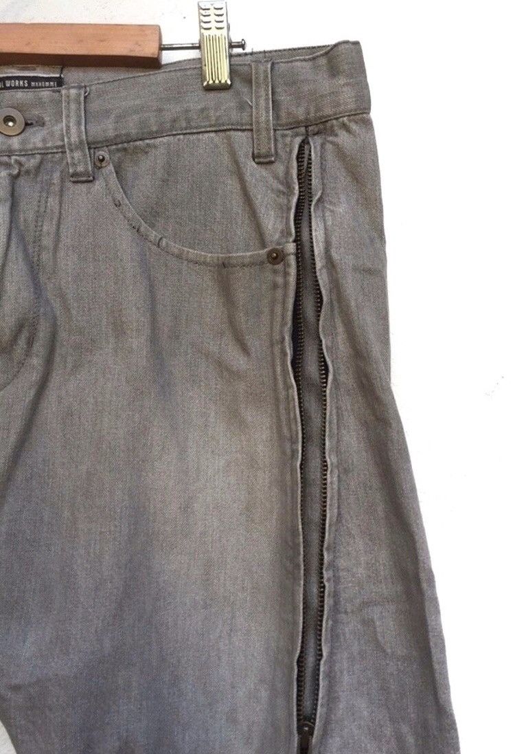 Vintage 🔥Vintage Michel Klein Long Zipper Jeans Size US 35 - 4 Thumbnail