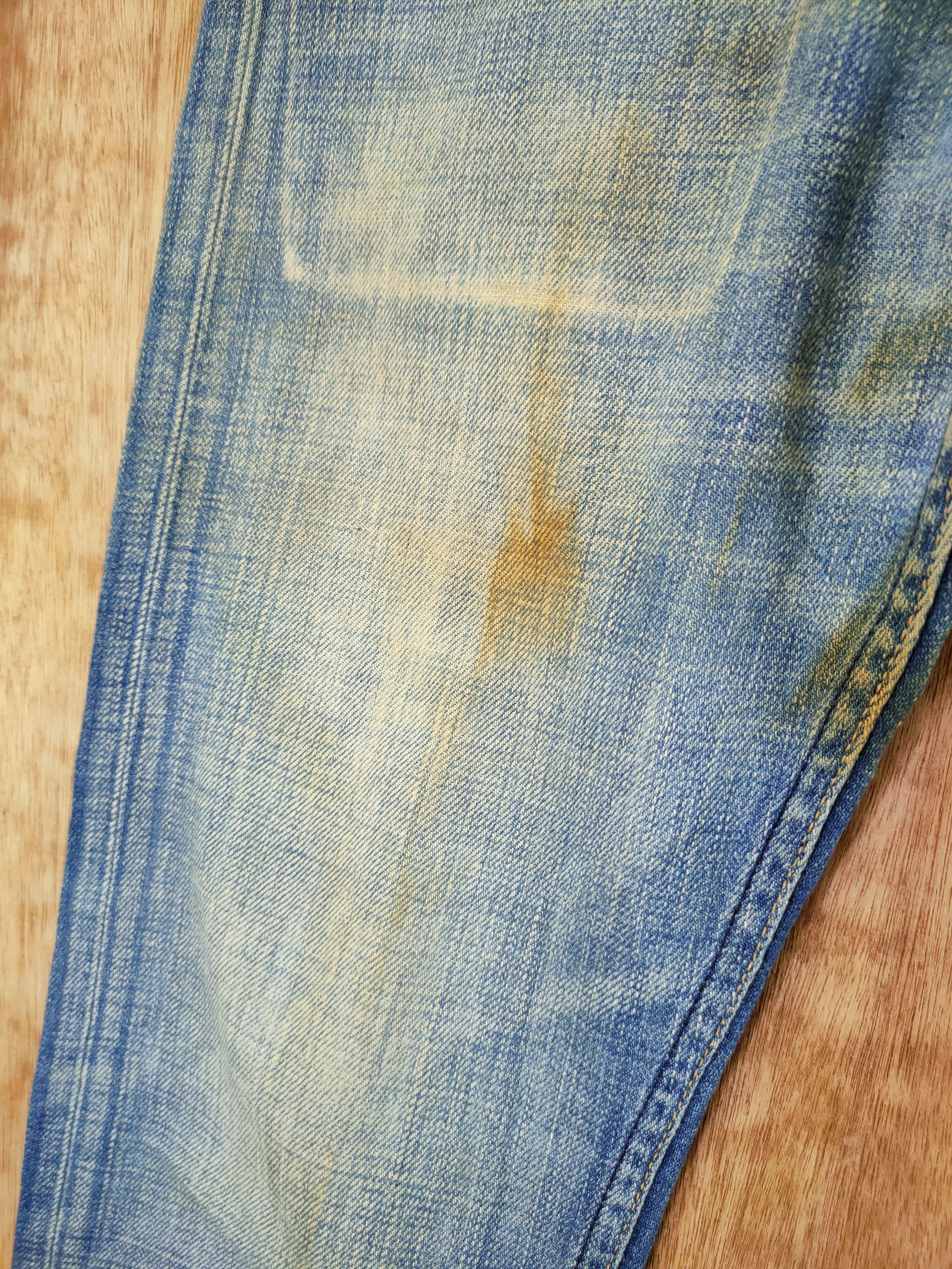 Levi's 505 Levis distressed faded dirty denim pants #46-645 Size US 29 - 6 Thumbnail