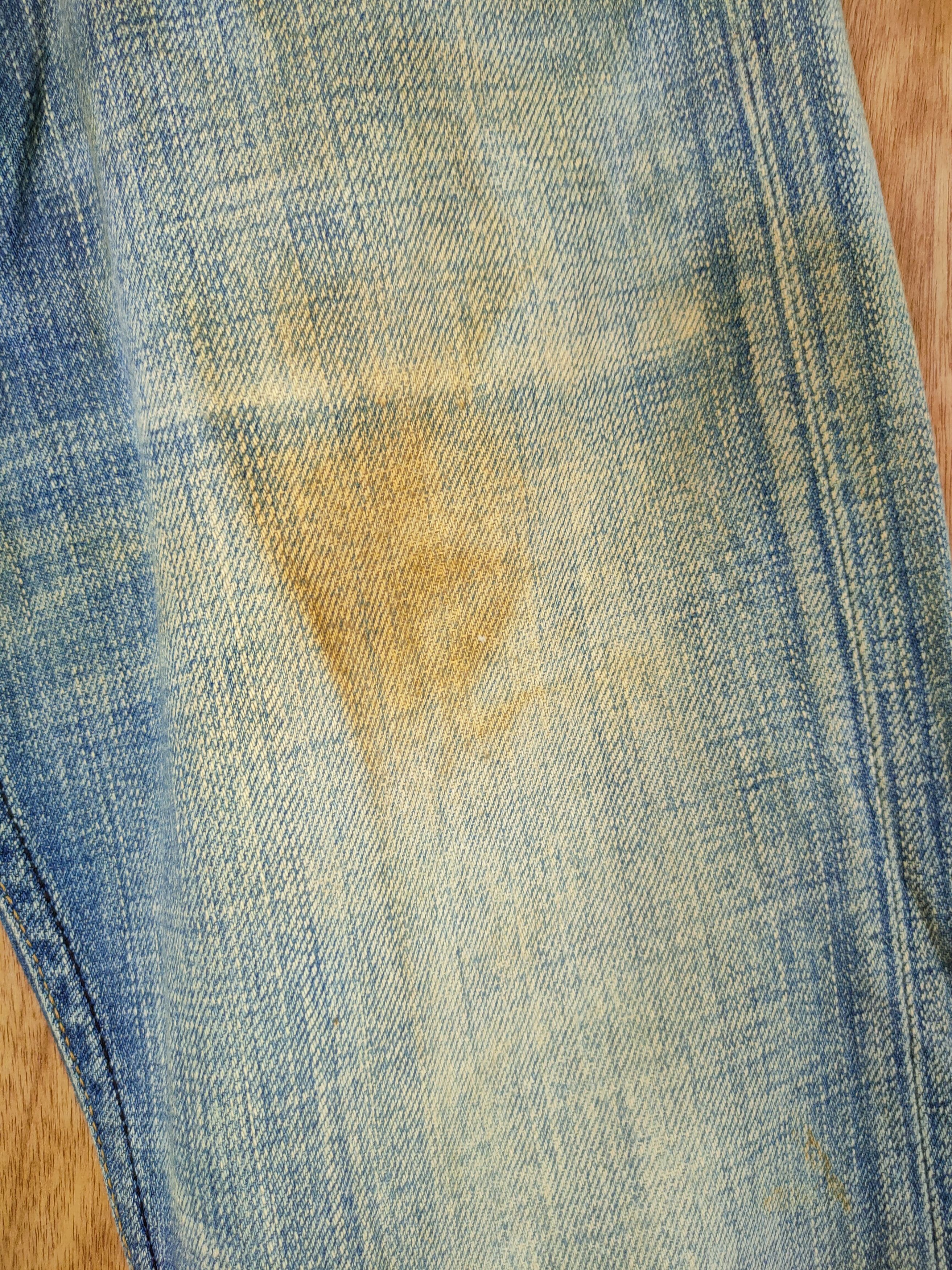 Levi's 505 Levis distressed faded dirty denim pants #46-645 Size US 29 - 5 Thumbnail