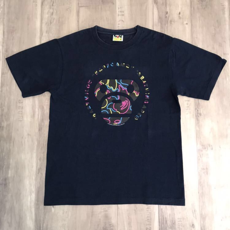 Bape BAPE neon camo milo face T-shirt Size US M / EU 48-50 / 2 - 1 Thumbnail