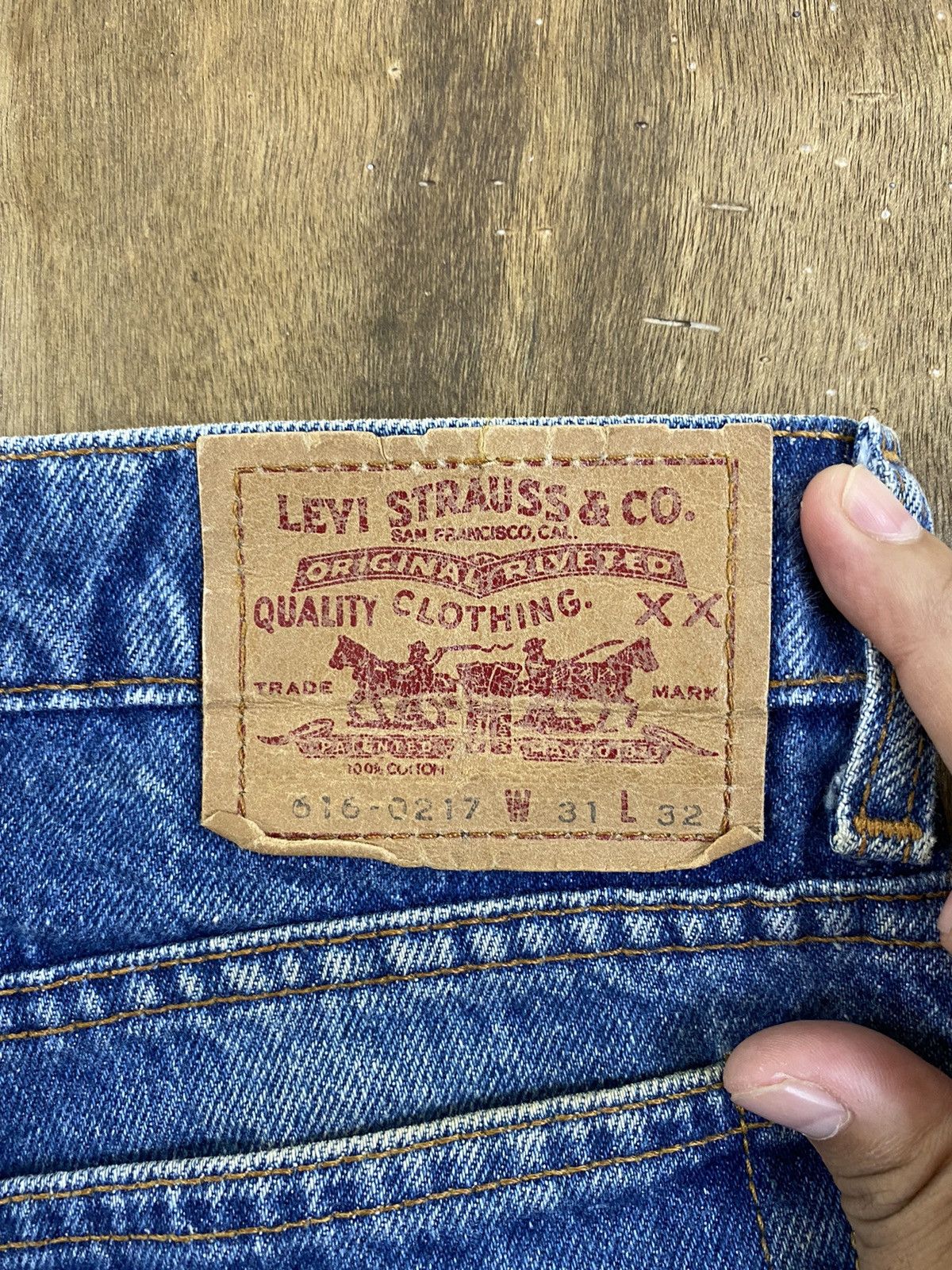 Levi's DLS Levi’s Strauss vintage Blue Denim Pants #BB529 Size US 30 / EU 46 - 12 Thumbnail