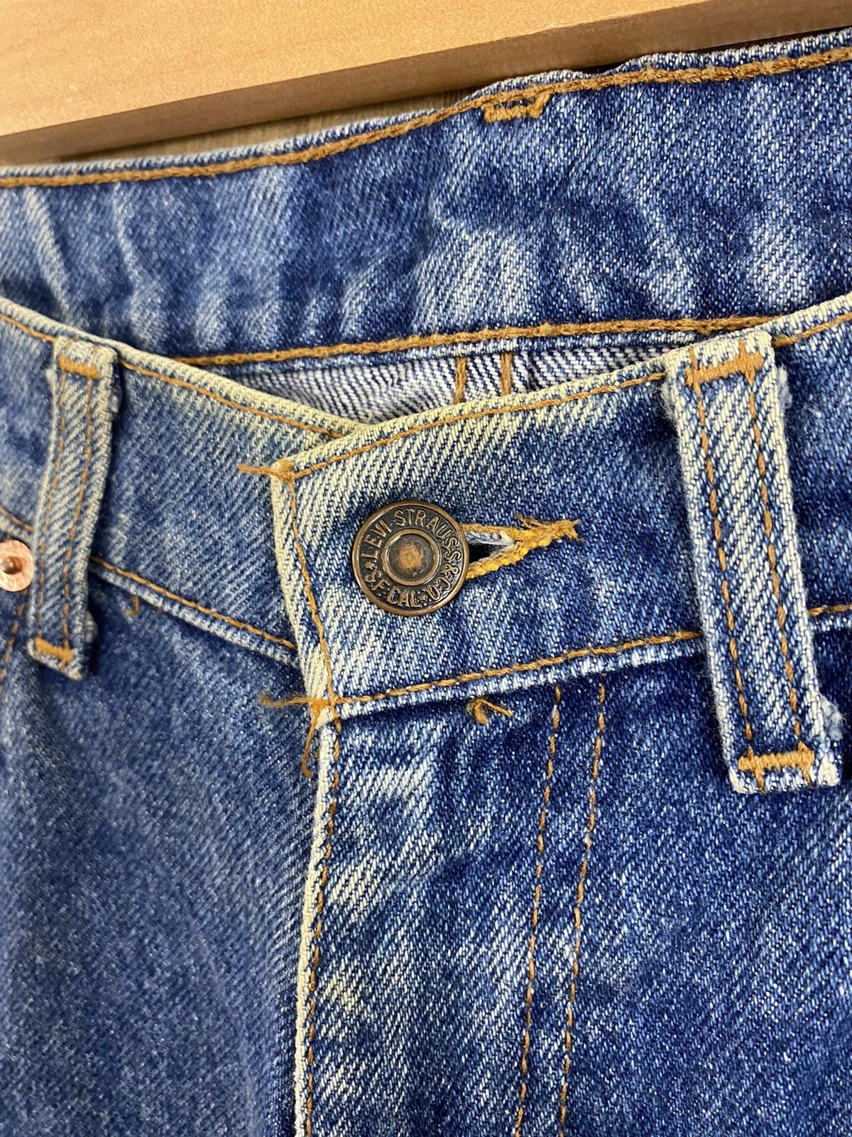 Levi's DLS Levi’s Strauss vintage Blue Denim Pants #BB529 Size US 30 / EU 46 - 14 Thumbnail