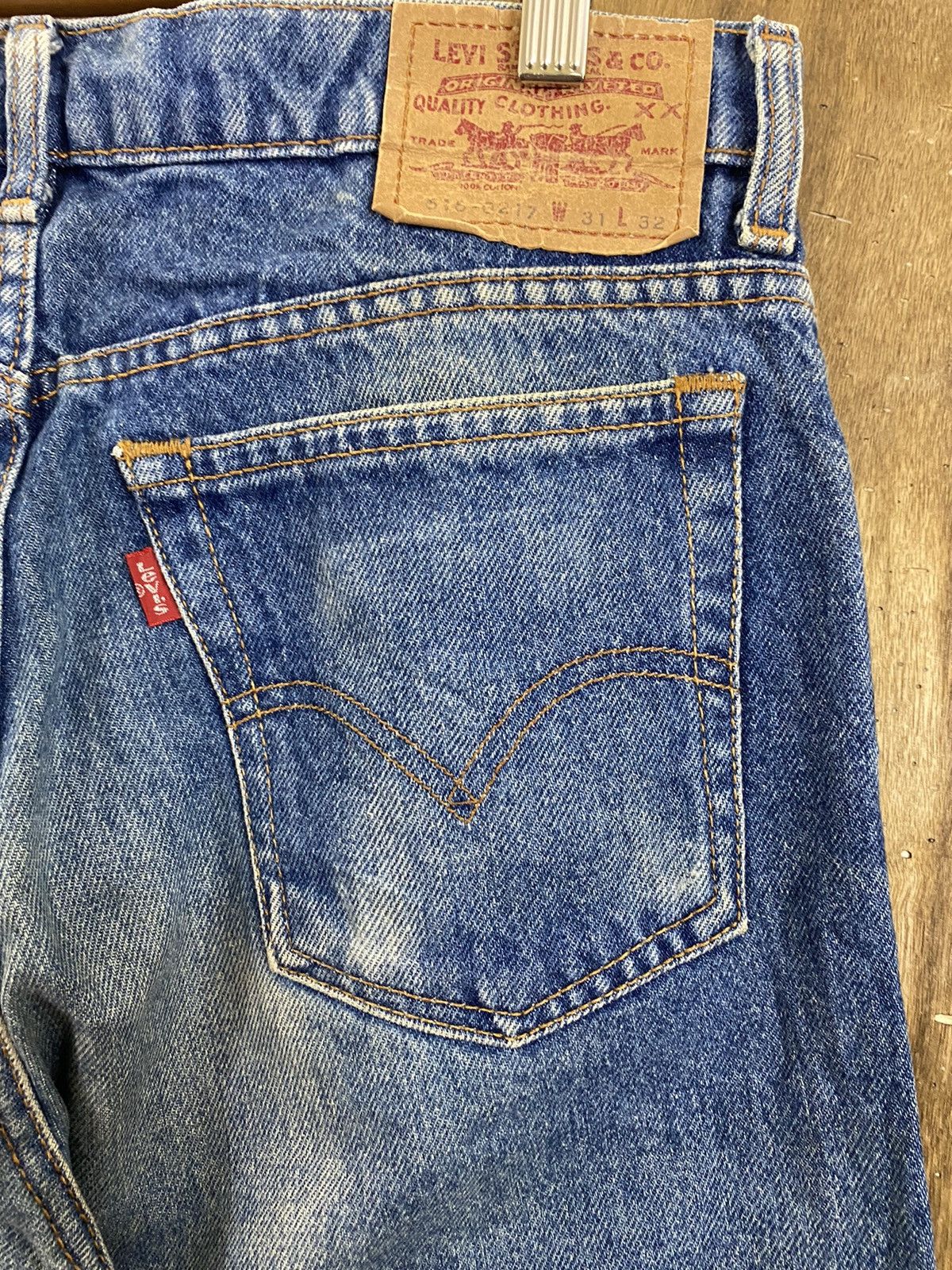 Levi's DLS Levi’s Strauss vintage Blue Denim Pants #BB529 Size US 30 / EU 46 - 10 Thumbnail