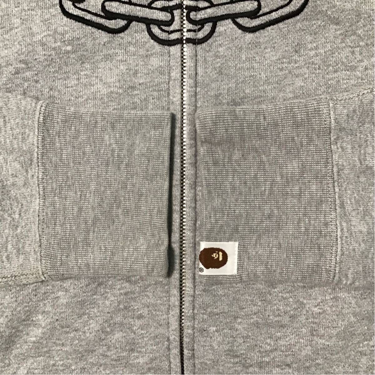 Bape BAPE Holstein full zip hoodie Gray Size US M / EU 48-50 / 2 - 6 Thumbnail