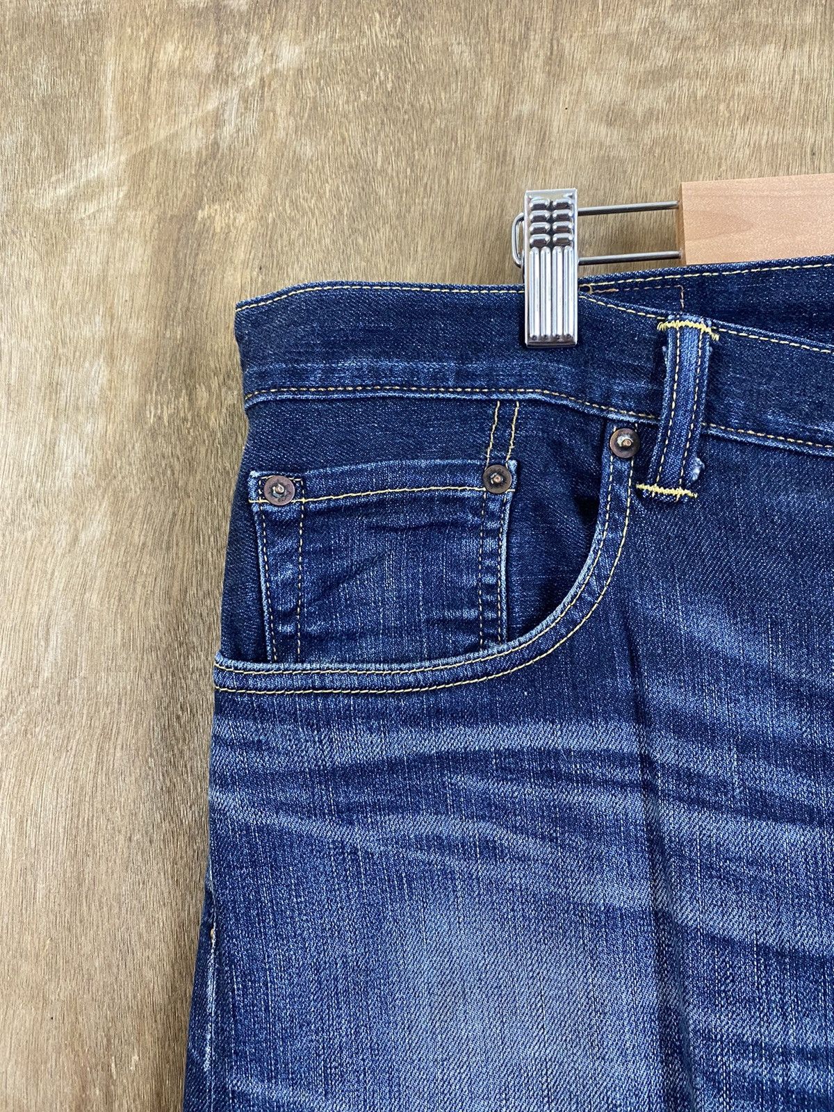 Levi's DLS 551 Levi’s Blue distressed Denim Pants #BB528 Size US 36 / EU 52 - 4 Thumbnail