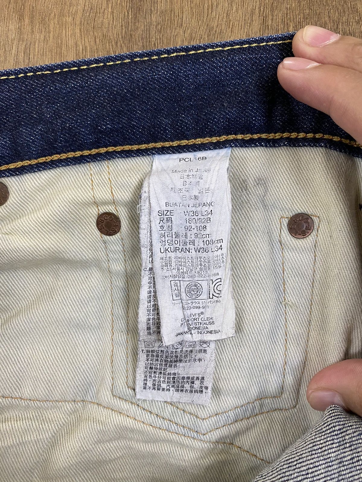Levi's DLS 551 Levi’s Blue distressed Denim Pants #BB528 Size US 36 / EU 52 - 14 Thumbnail