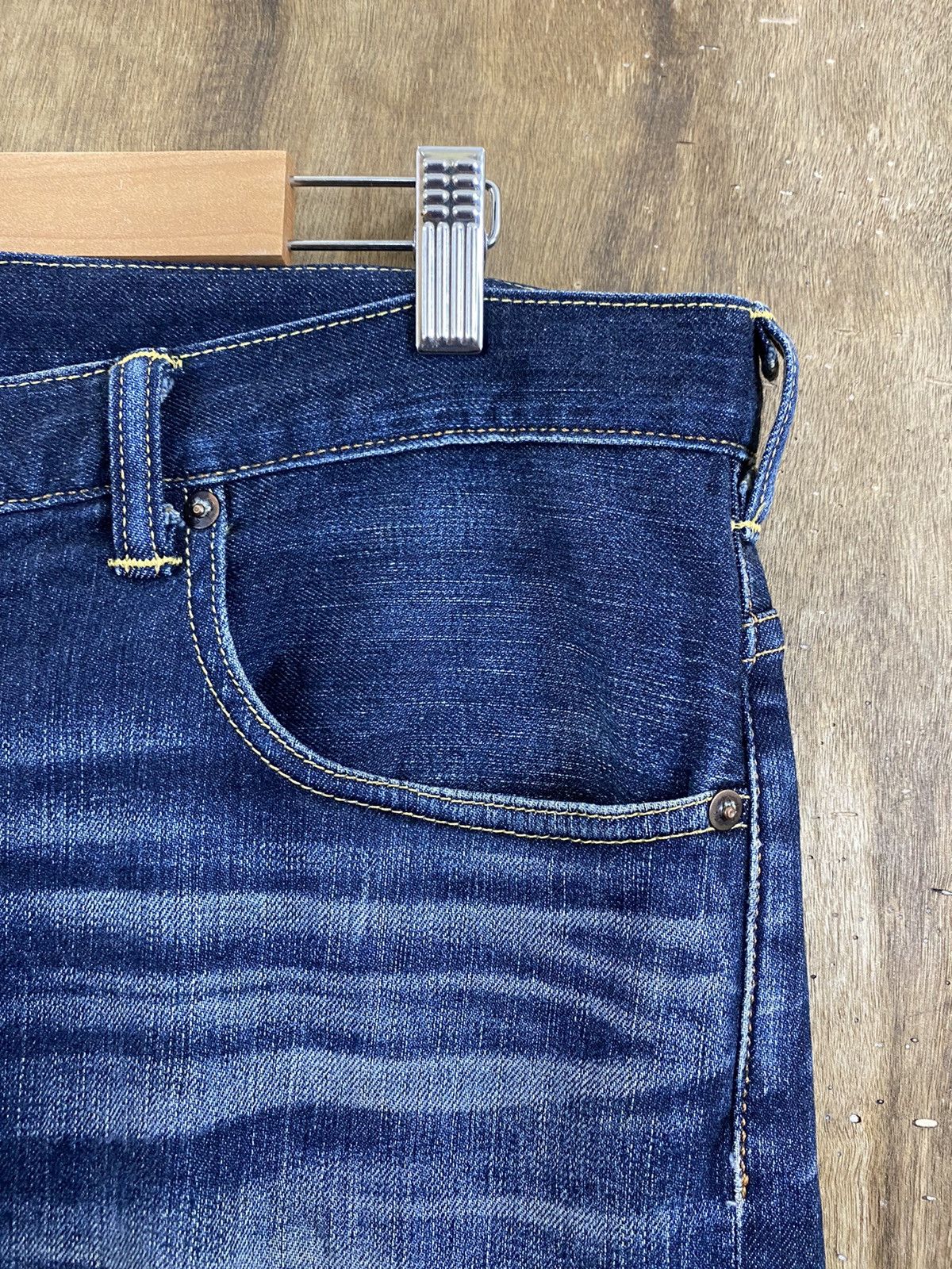 Levi's DLS 551 Levi’s Blue distressed Denim Pants #BB528 Size US 36 / EU 52 - 5 Thumbnail