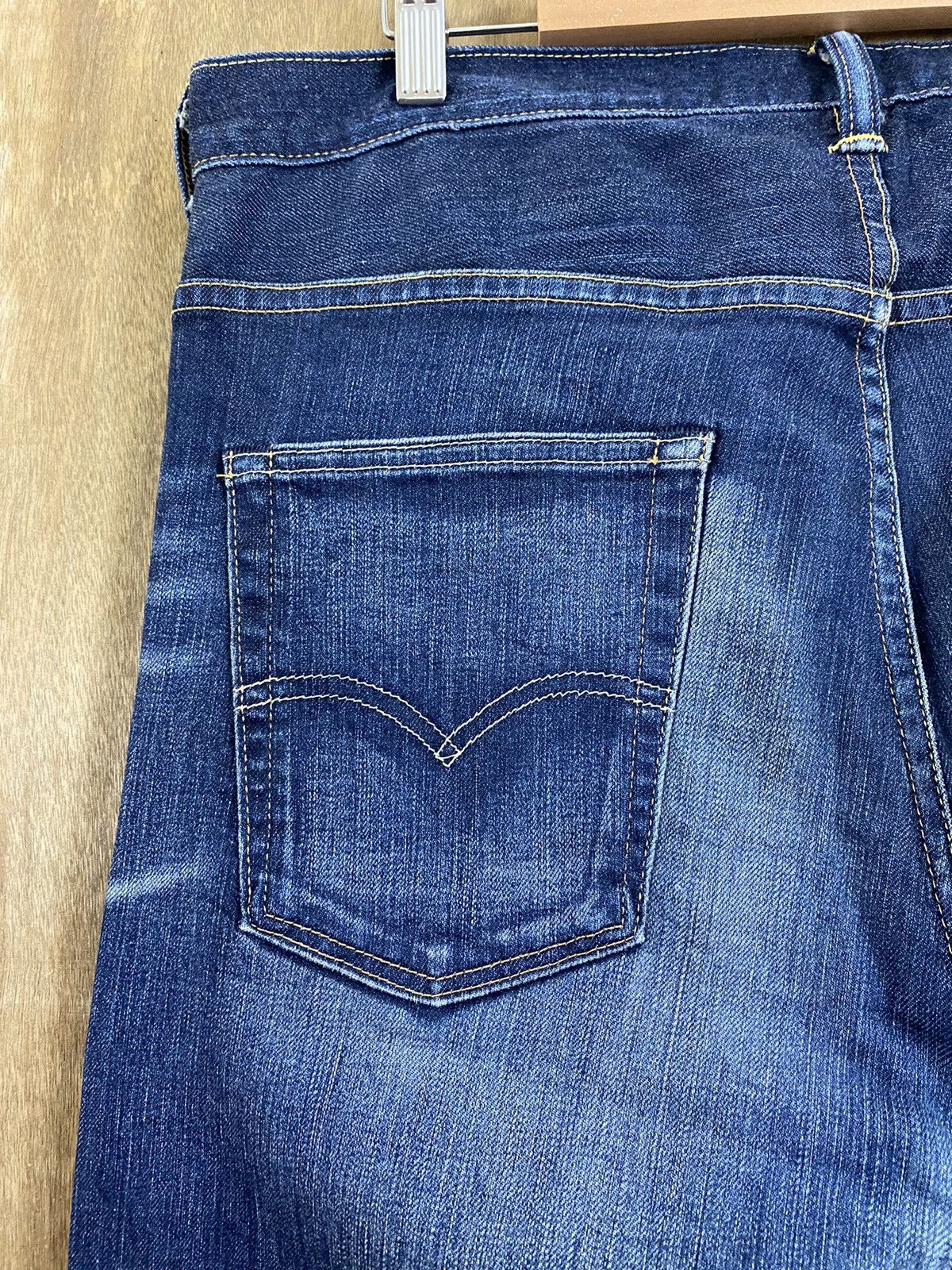 Levi's DLS 551 Levi’s Blue distressed Denim Pants #BB528 Size US 36 / EU 52 - 9 Thumbnail