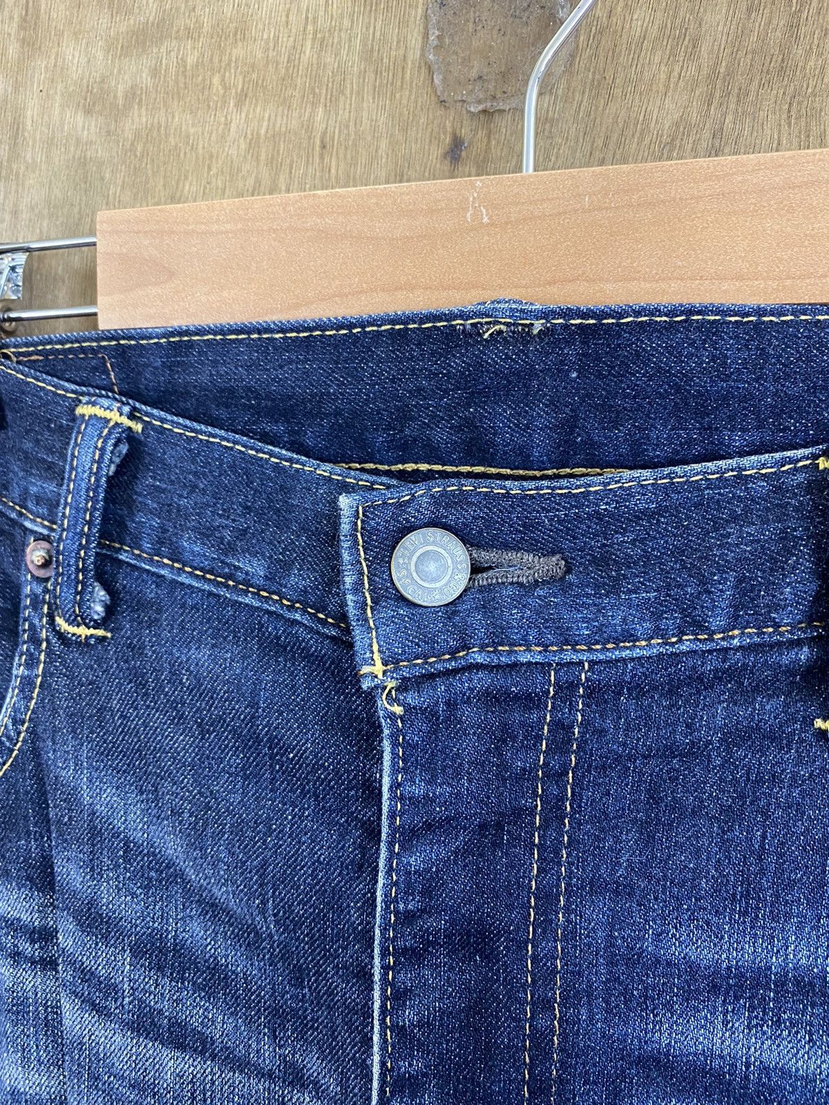 Levi's DLS 551 Levi’s Blue distressed Denim Pants #BB528 Size US 36 / EU 52 - 16 Thumbnail