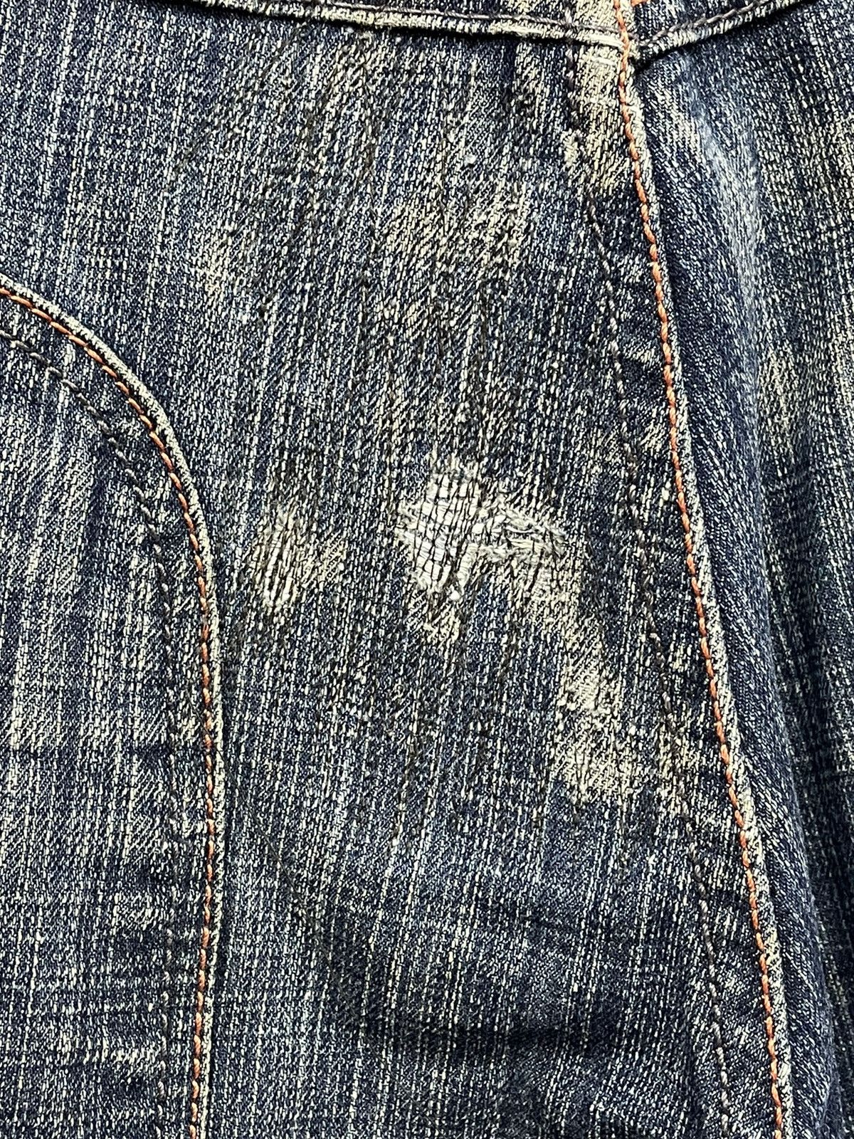Makaveli Vintage Makaveli Tupac Shakur Embroidery Baggy Denim Size US 30 / EU 46 - 4 Thumbnail