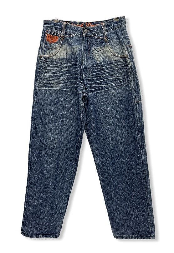 Makaveli Vintage Makaveli Tupac Shakur Embroidery Baggy Denim Size US 30 / EU 46 - 5 Thumbnail