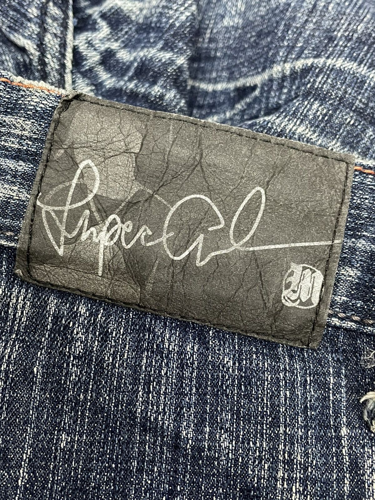 Makaveli Vintage Makaveli Tupac Shakur Embroidery Baggy Denim Size US 30 / EU 46 - 9 Thumbnail