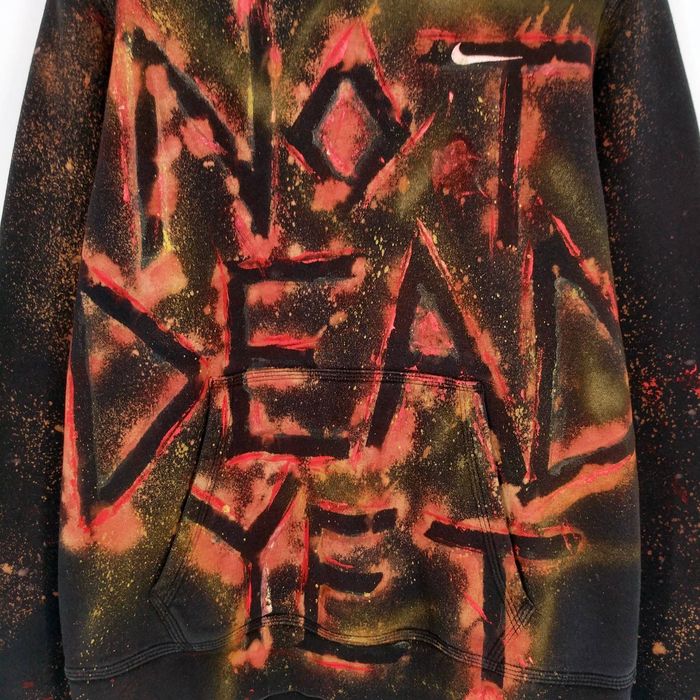 Nike store bleached hoodie