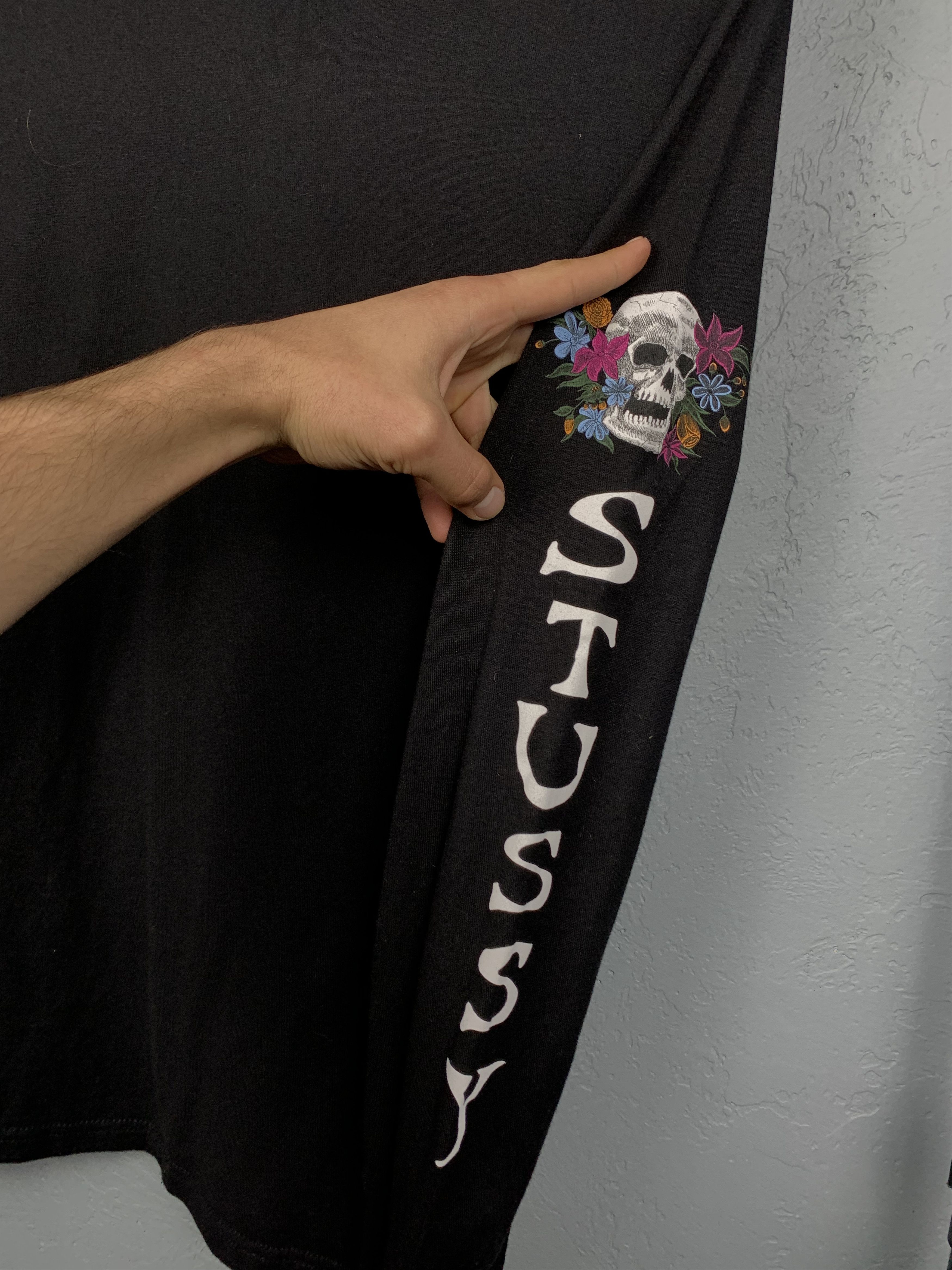 Stussy × Vintage Stussy Mens Long Sleeve T-Shirt Size S Size US S / EU 44-46 / 1 - 3 Thumbnail